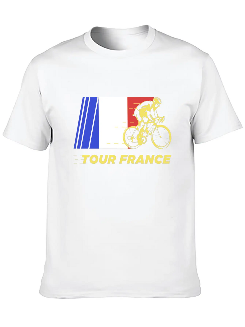 Tour De France, Tour De France Yellow, Tour Paris Modern Fit Casual T-Shirt – Clean And Versatile Design