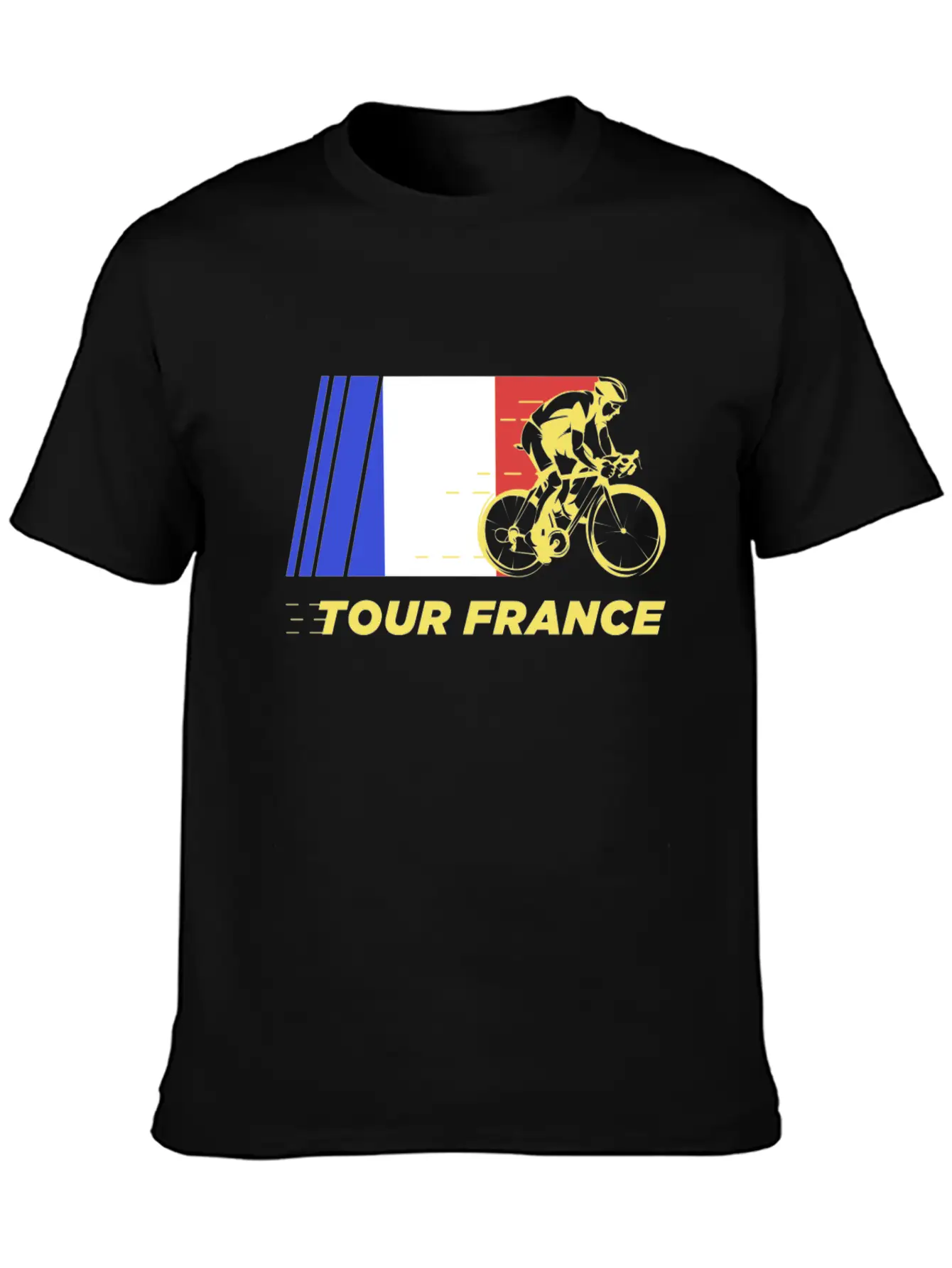 Tour De France, Tour De France Yellow, Tour Paris Modern Fit Casual T-Shirt – Clean And Versatile Design