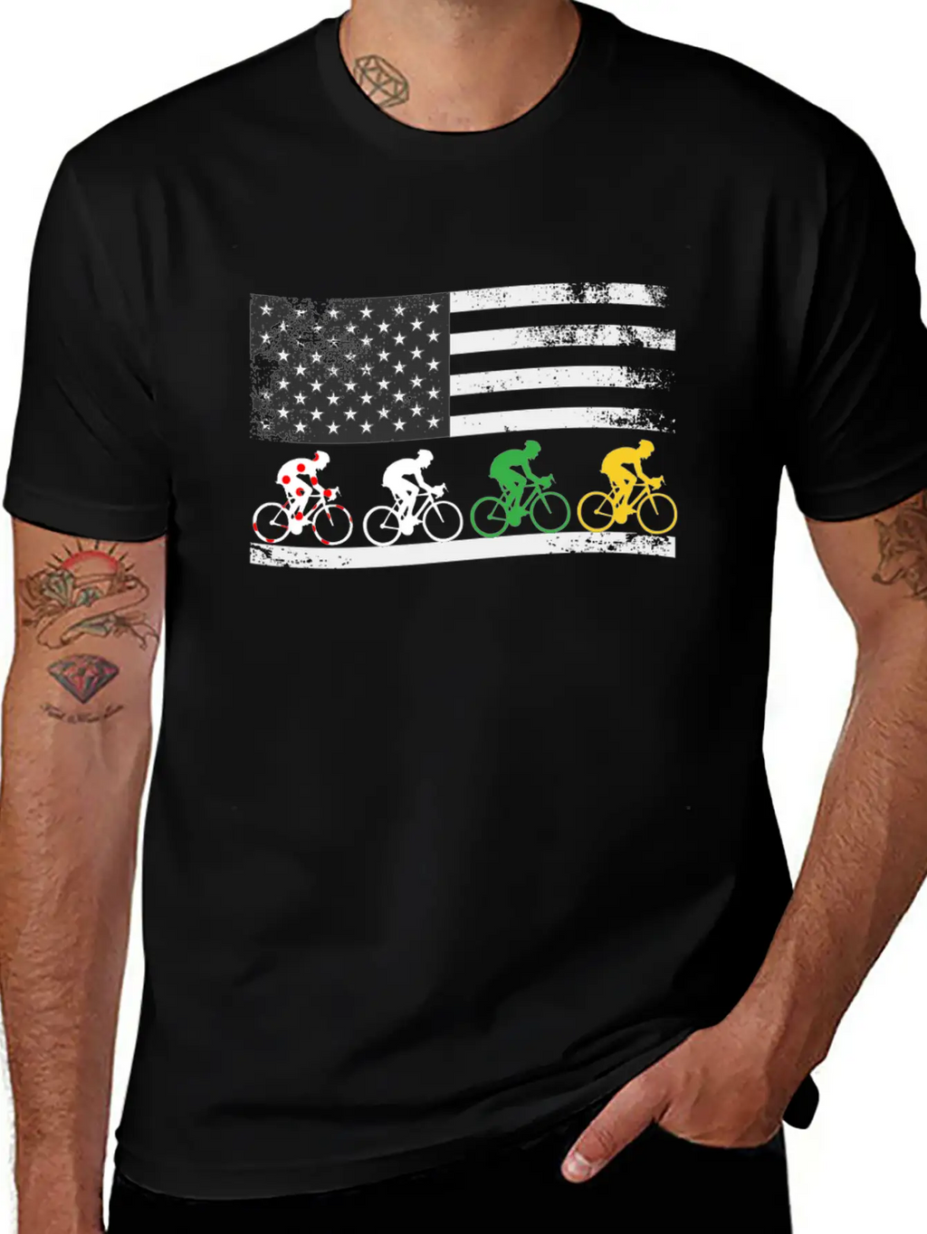 Tour France, Tour France Tour Cycling, Cycling Essential Cotton Tee For Daily Outfits – Unisex Style