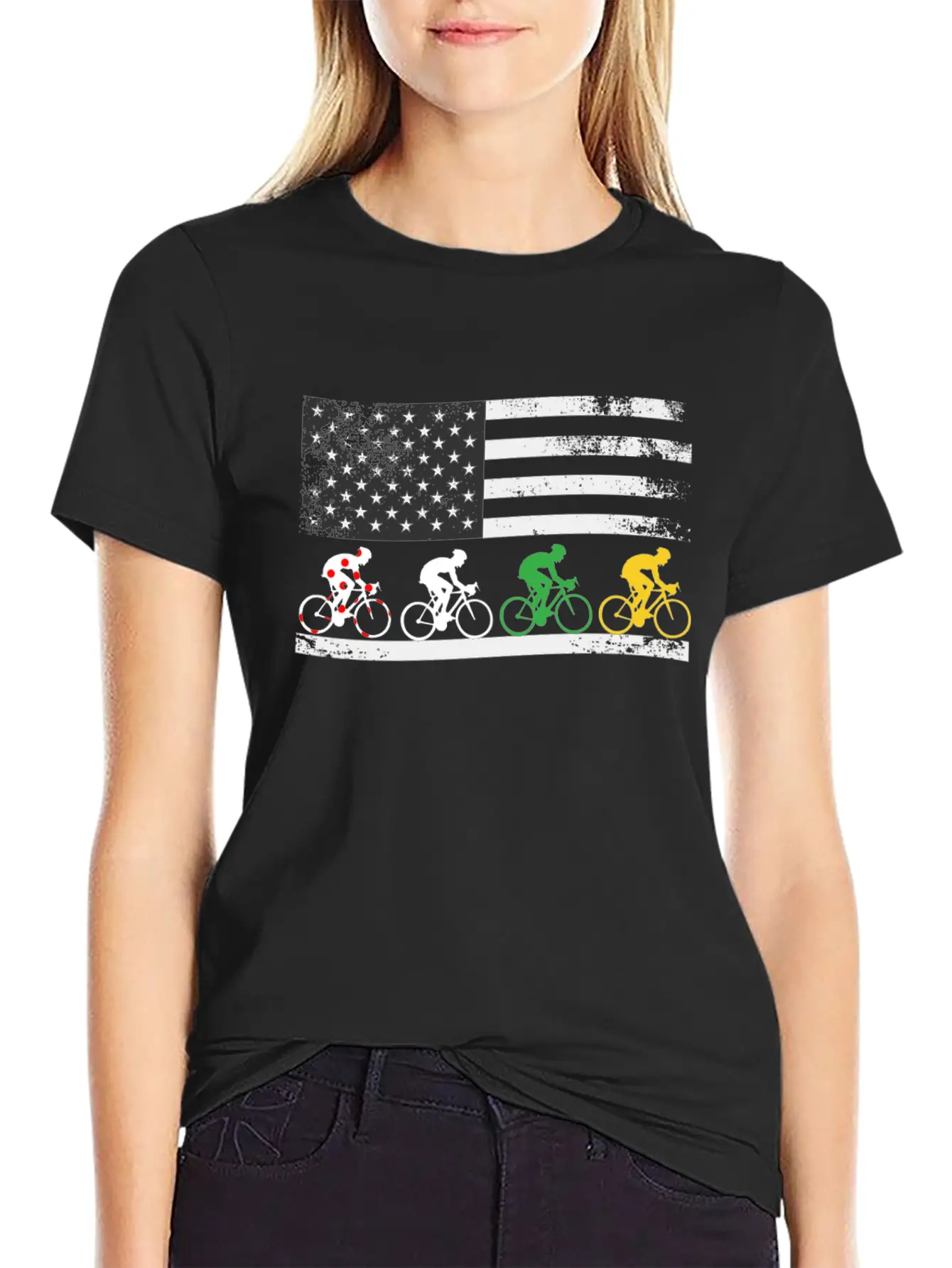 Tour France, Tour France Tour Cycling, Cycling Essential Cotton Tee For Daily Outfits – Unisex Style