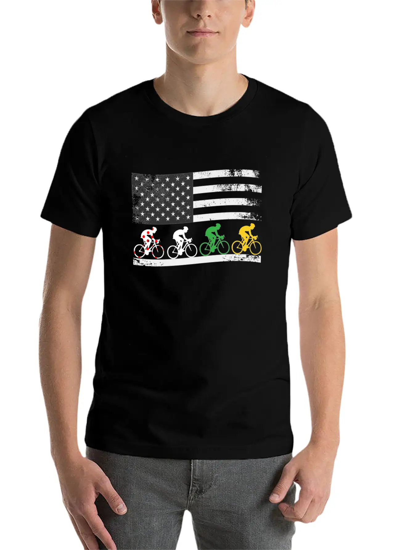 Tour France, Tour France Tour Cycling, Cycling Essential Cotton Tee For Daily Outfits – Unisex Style