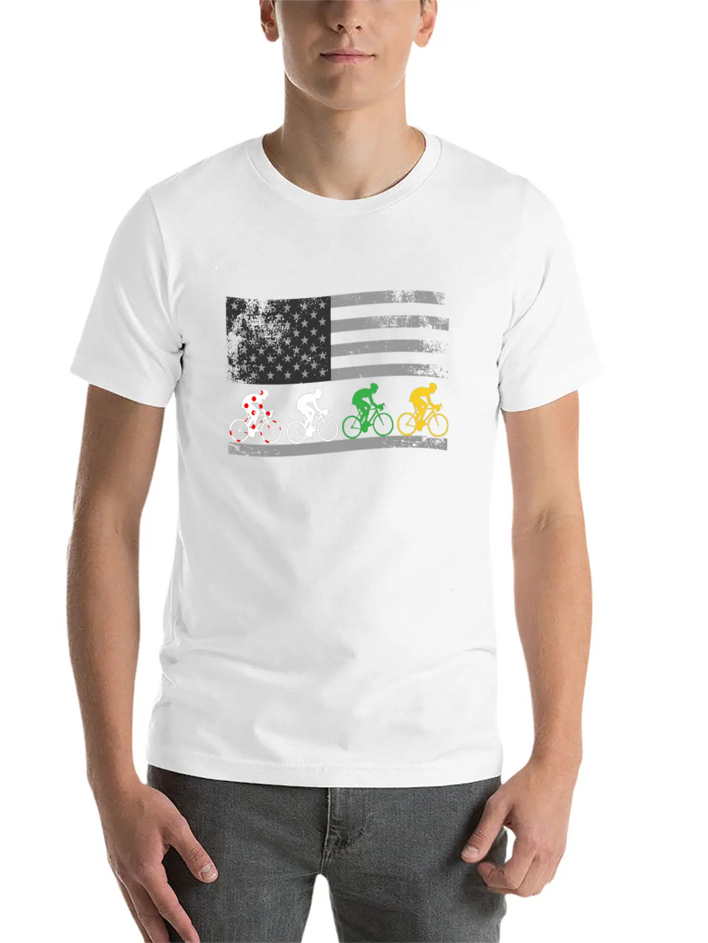 Tour France, Tour France Tour Cycling, Cycling Essential Cotton Tee For Daily Outfits – Unisex Style