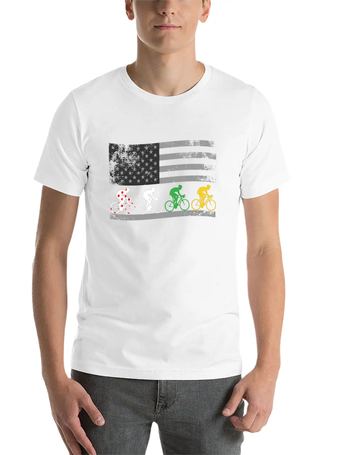 Tour France, Tour France Tour Cycling, Cycling Essential Cotton Tee For Daily Outfits – Unisex Style