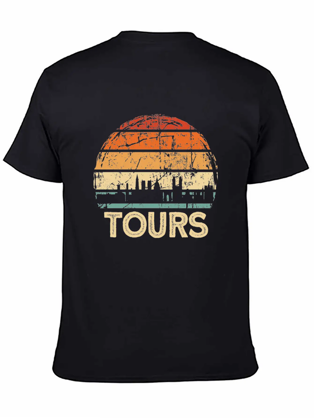 Tours Breathable Soft Cotton T-Shirt – Timeless Casual Look