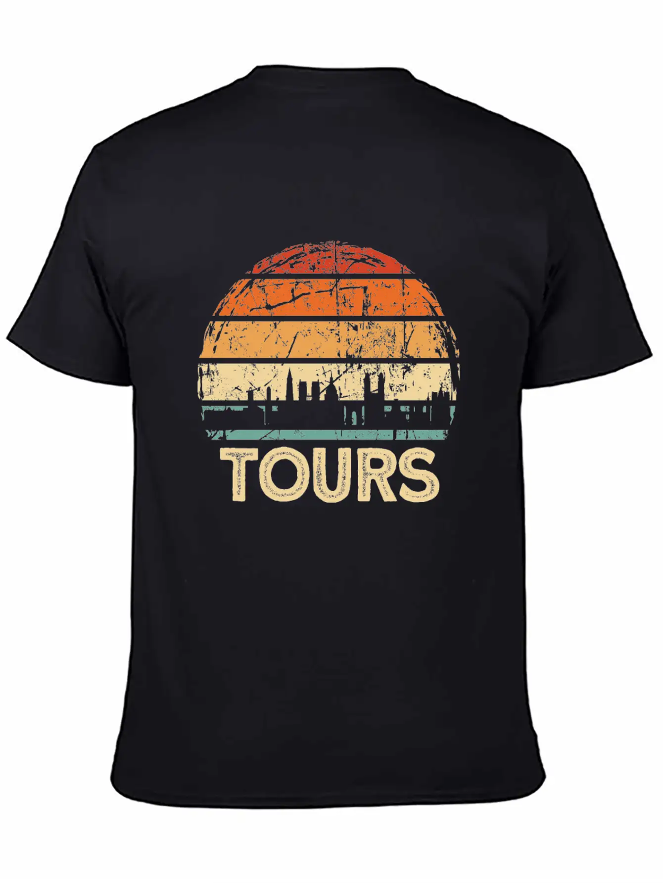 Tours Breathable Soft Cotton T-Shirt – Timeless Casual Look
