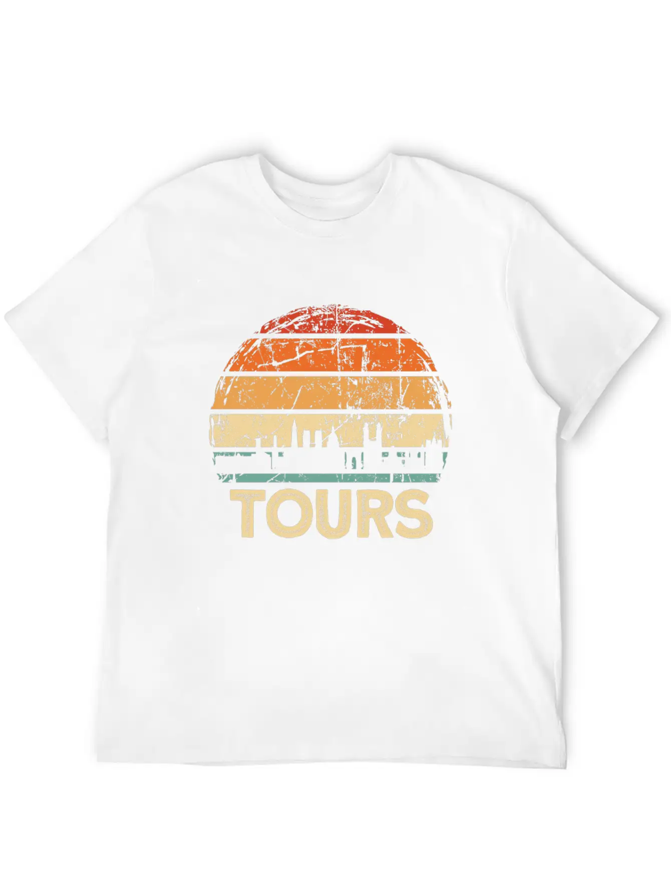 Tours Breathable Soft Cotton T-Shirt – Timeless Casual Look