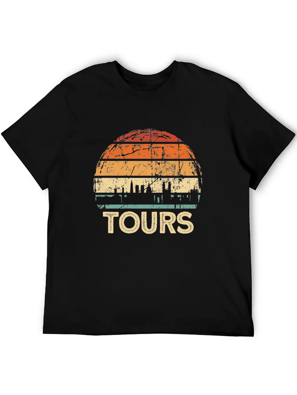 Tours Breathable Soft Cotton T-Shirt – Timeless Casual Look