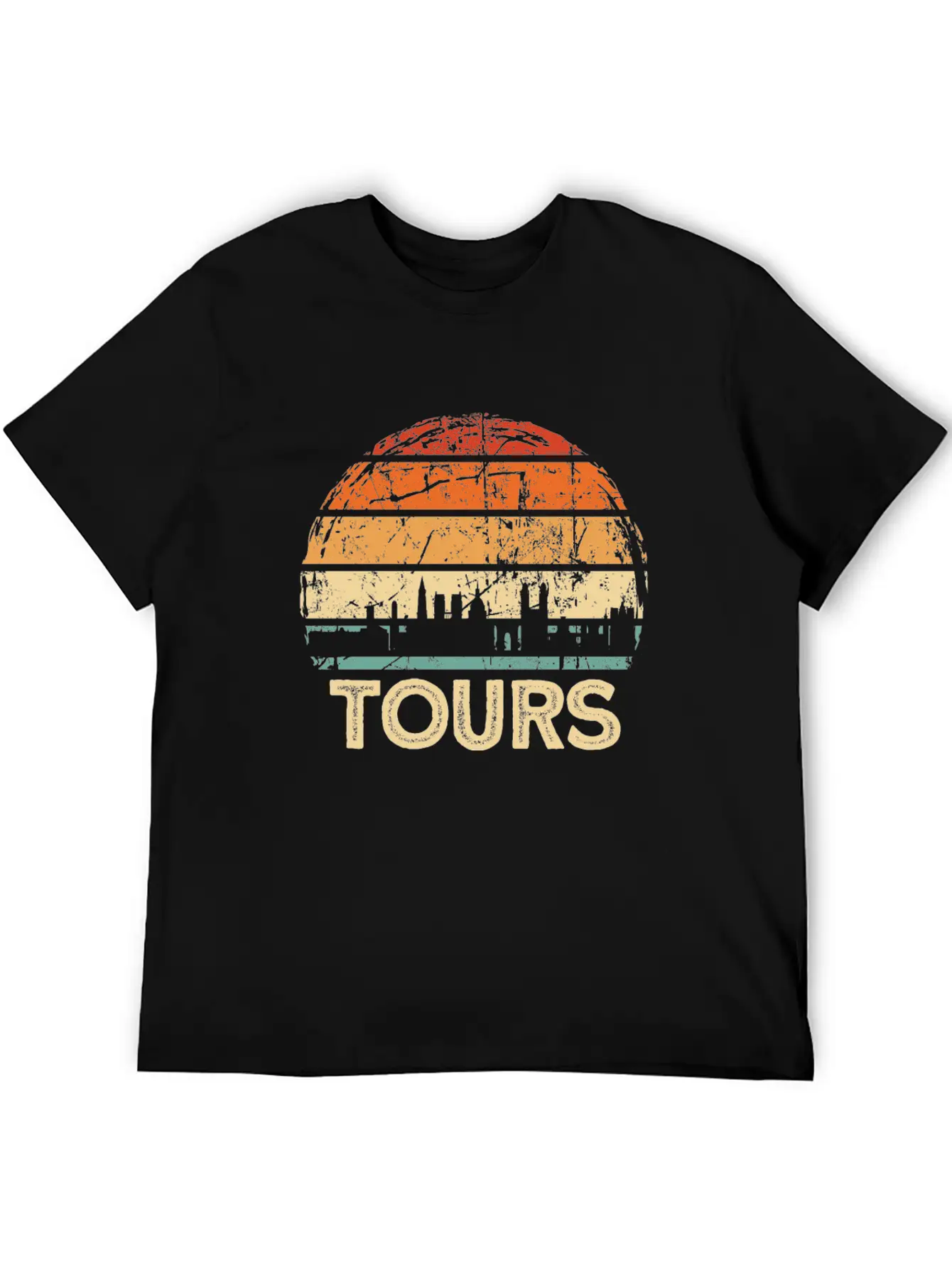 Tours Breathable Soft Cotton T-Shirt – Timeless Casual Look