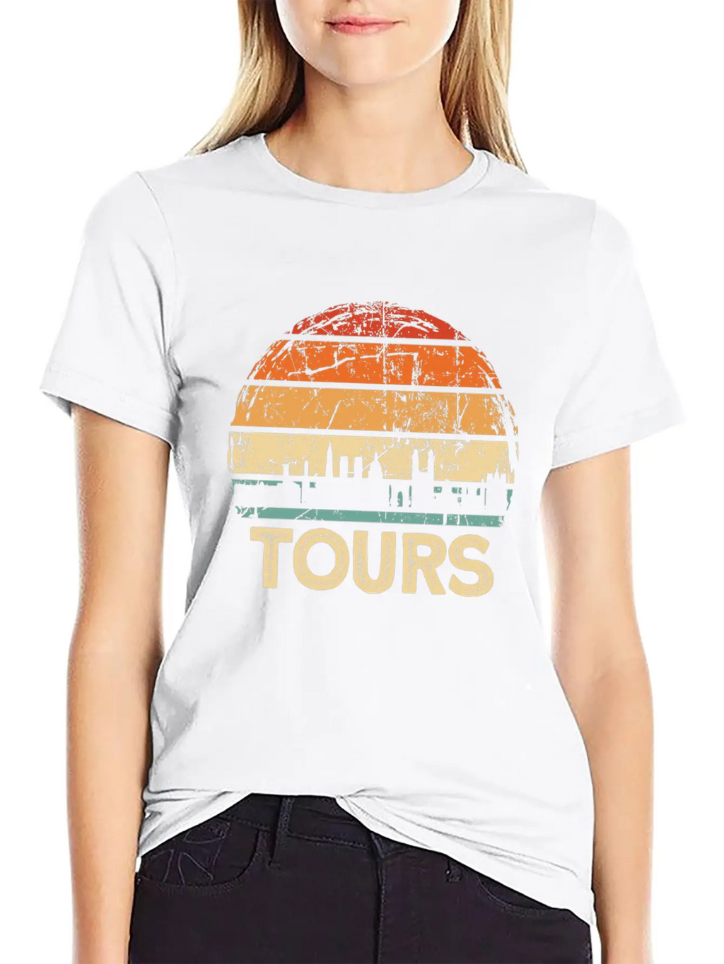 Tours Breathable Soft Cotton T-Shirt – Timeless Casual Look