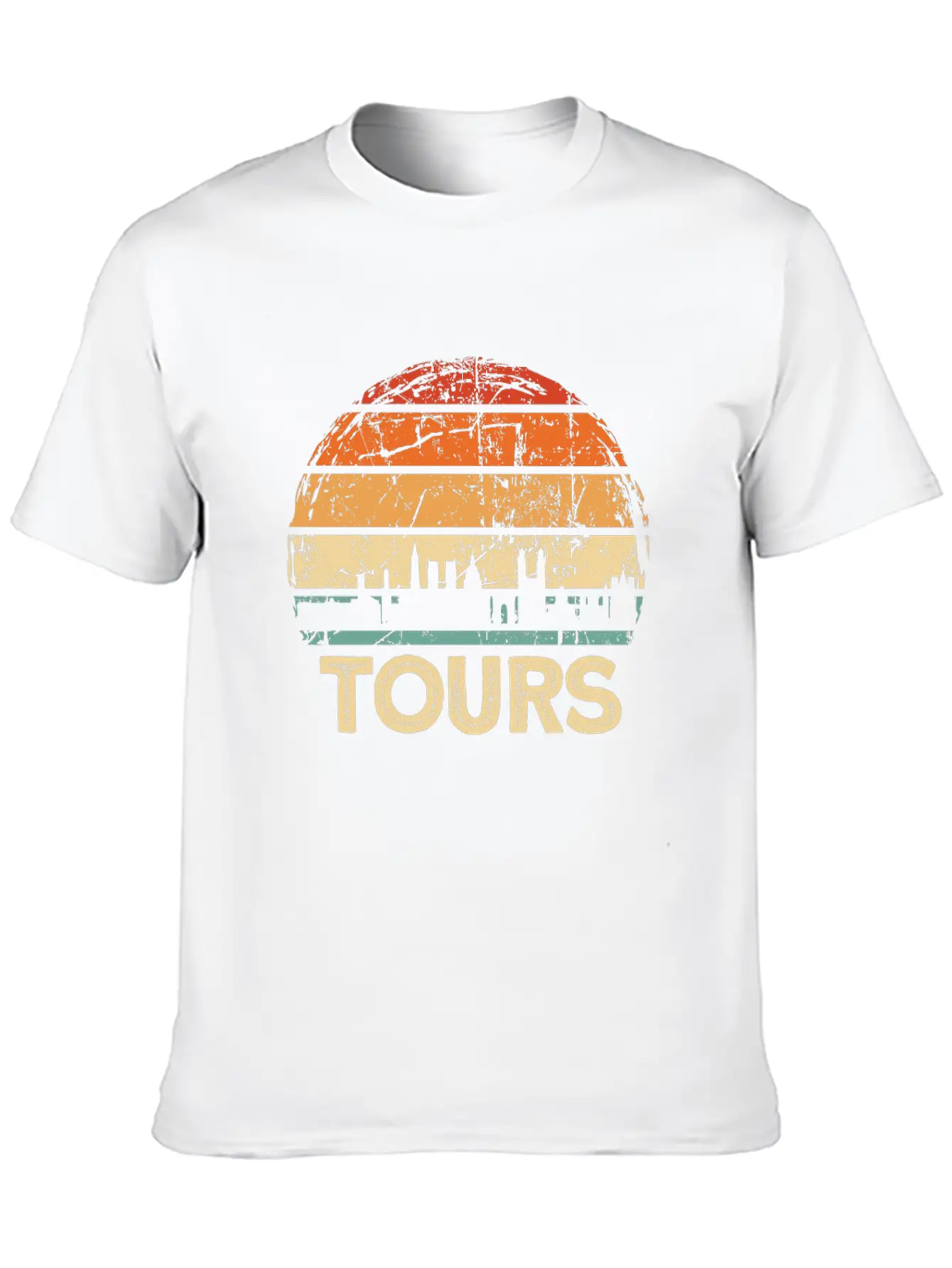 Tours Breathable Soft Cotton T-Shirt – Timeless Casual Look