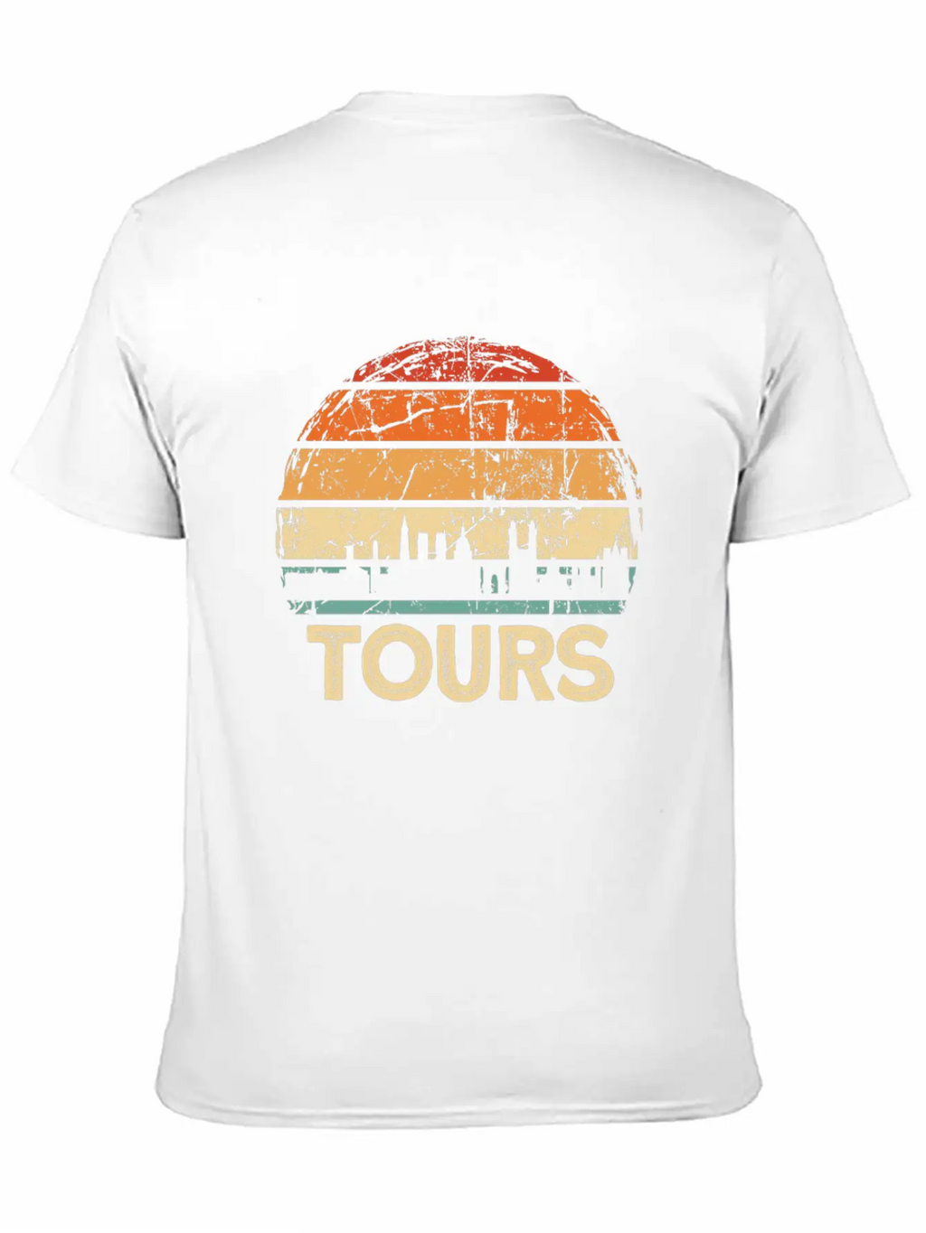Tours Breathable Soft Cotton T-Shirt – Timeless Casual Look