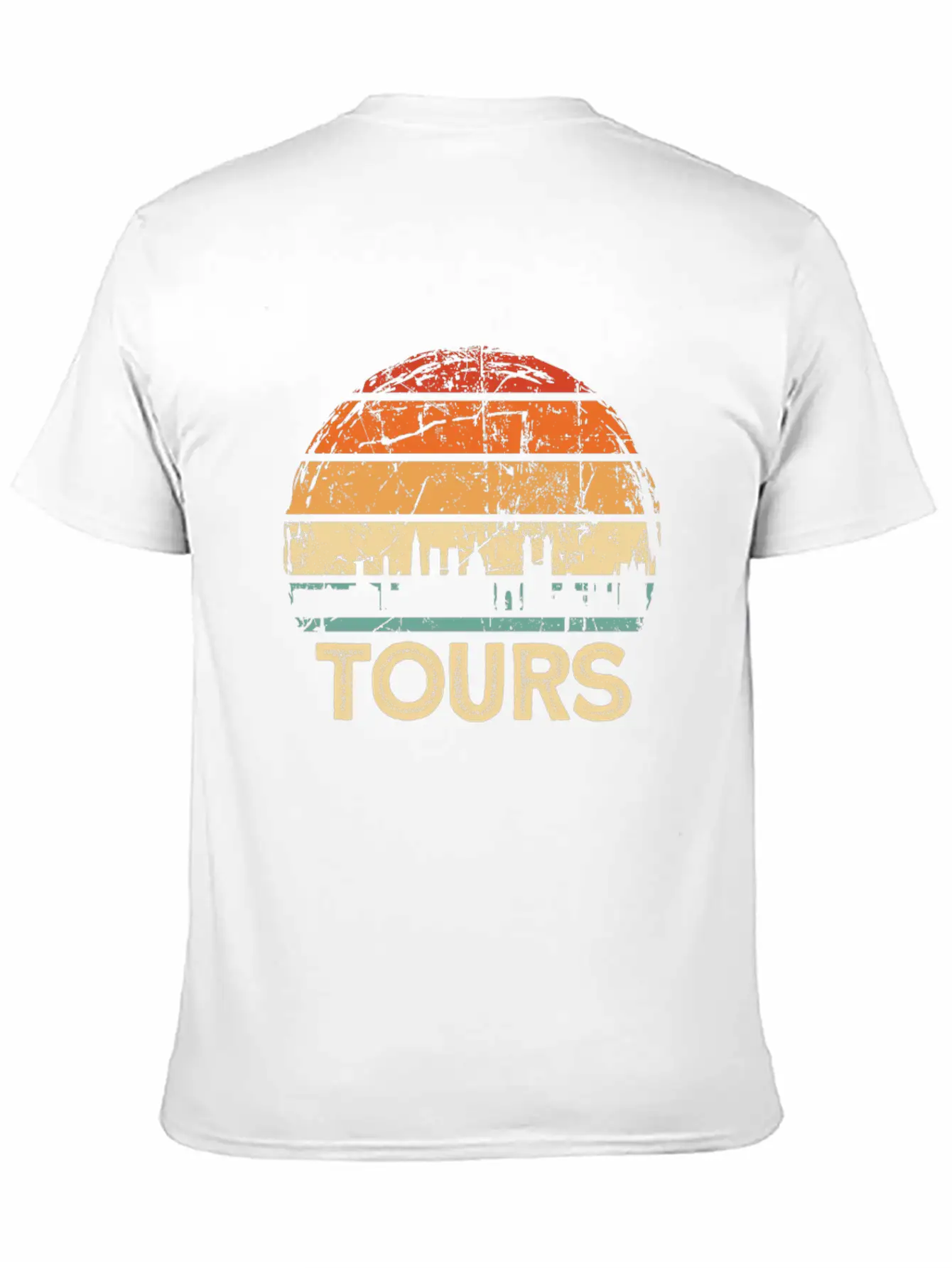 Tours Breathable Soft Cotton T-Shirt – Timeless Casual Look