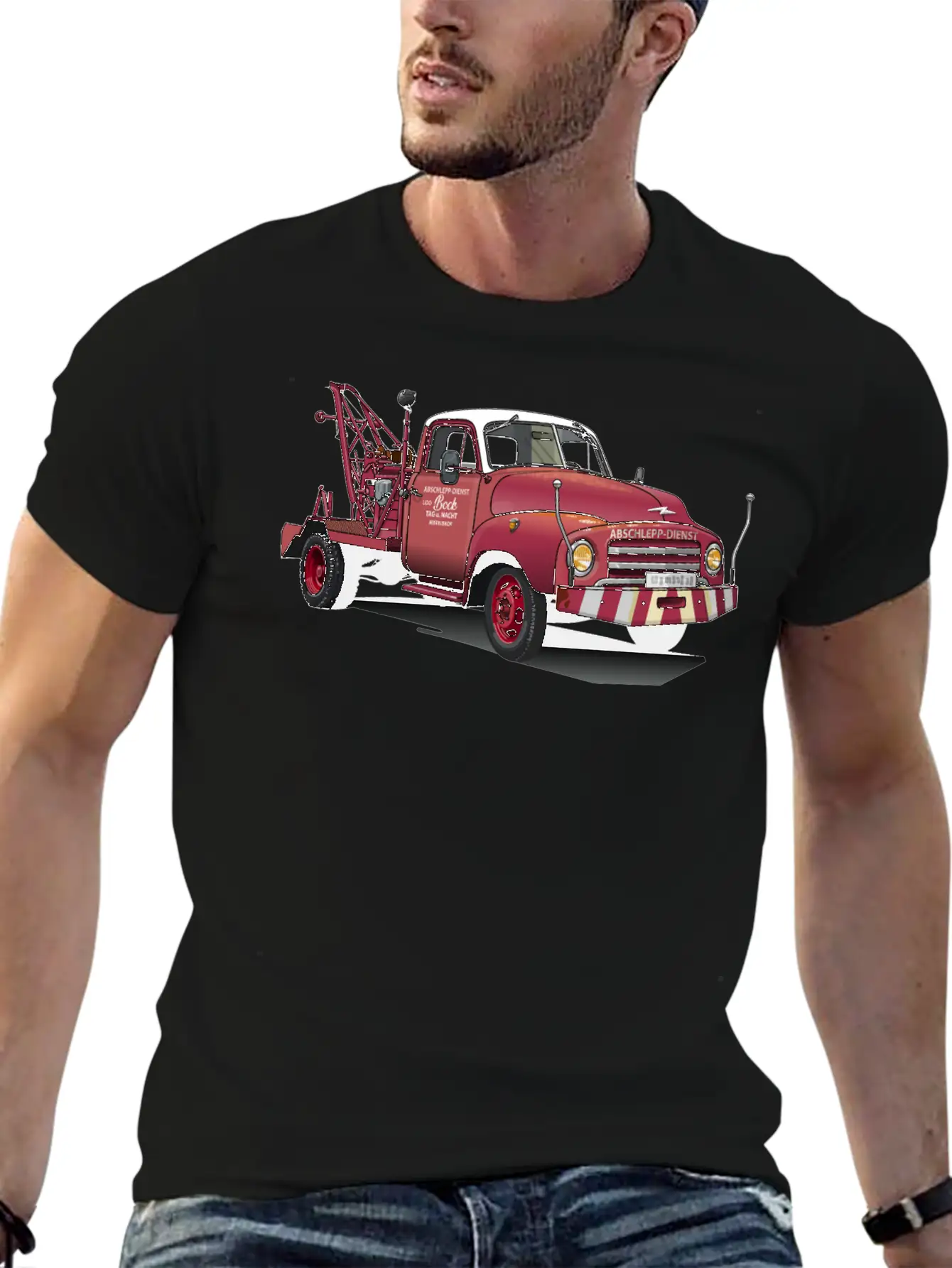 Tow Truck Classic Cotton Tee – Unisex Comfort For Any Season