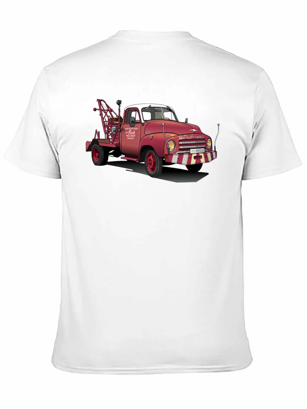 Tow Truck Classic Cotton Tee – Unisex Comfort For Any Season