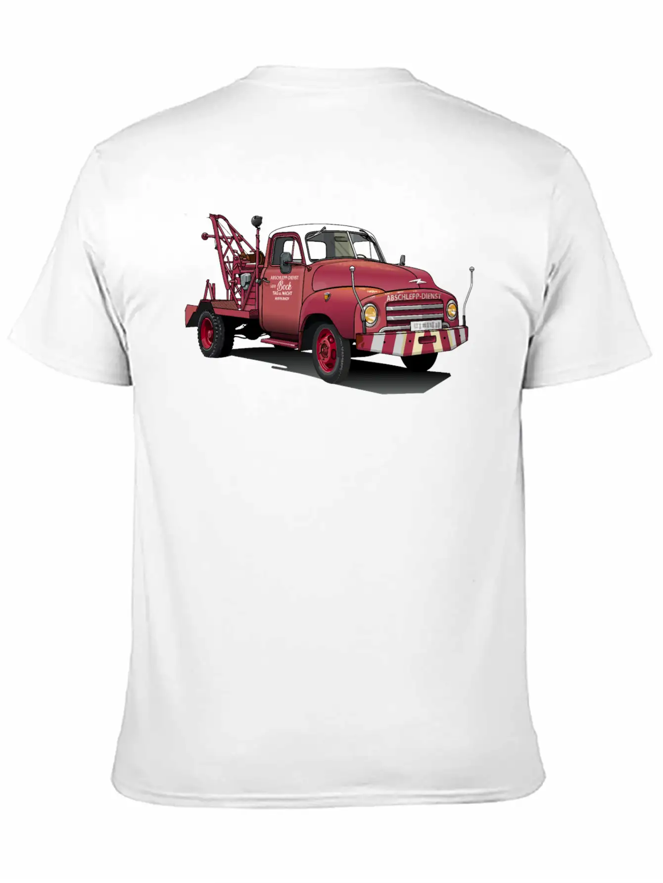 Tow Truck Classic Cotton Tee – Unisex Comfort For Any Season