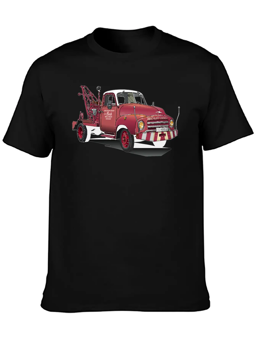 Tow Truck Classic Cotton Tee – Unisex Comfort For Any Season