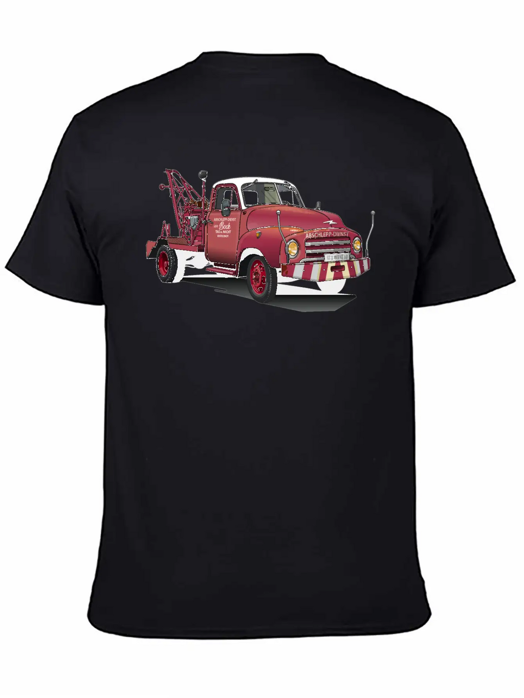Tow Truck Classic Cotton Tee – Unisex Comfort For Any Season