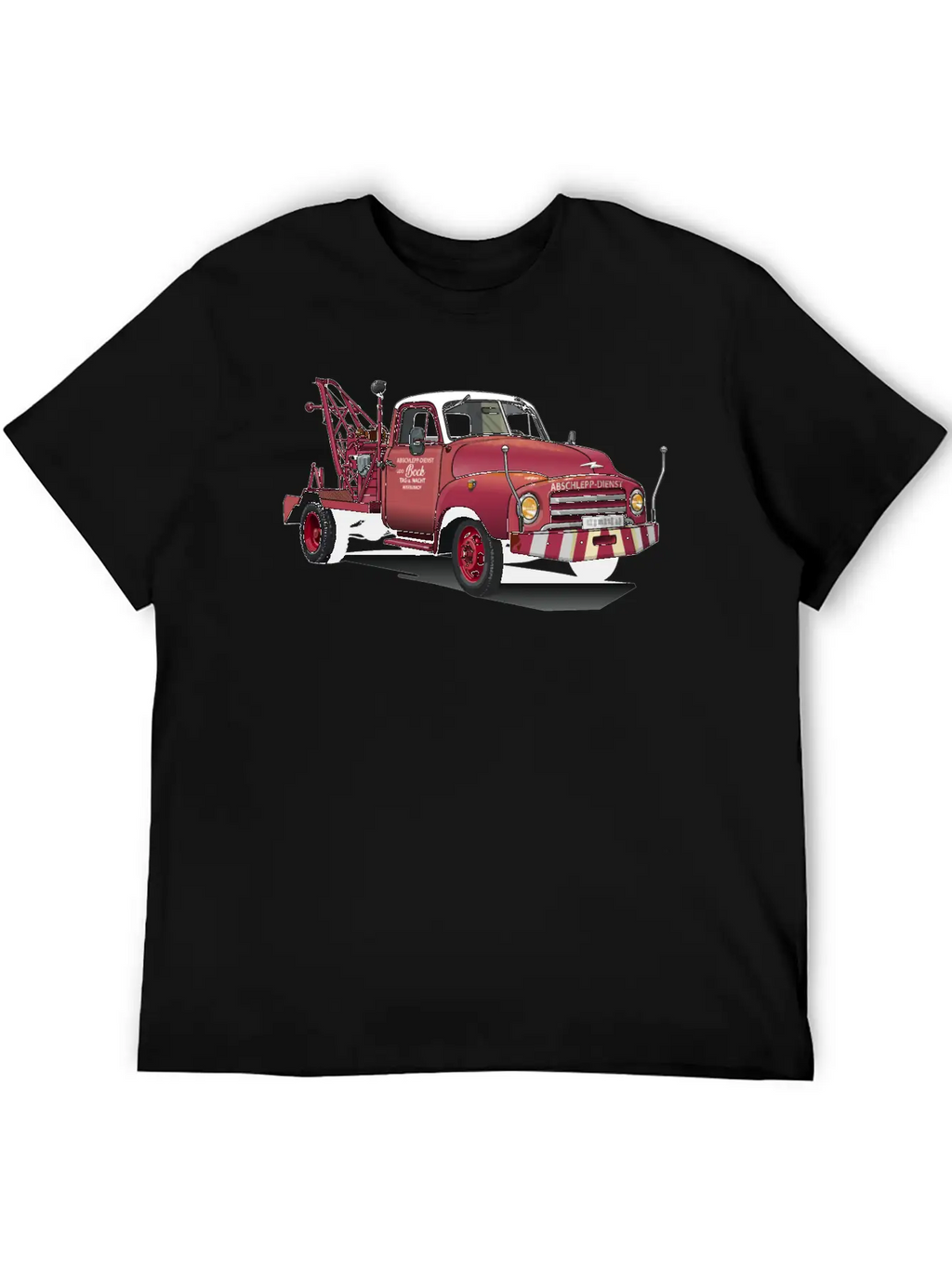Tow Truck Classic Cotton Tee – Unisex Comfort For Any Season
