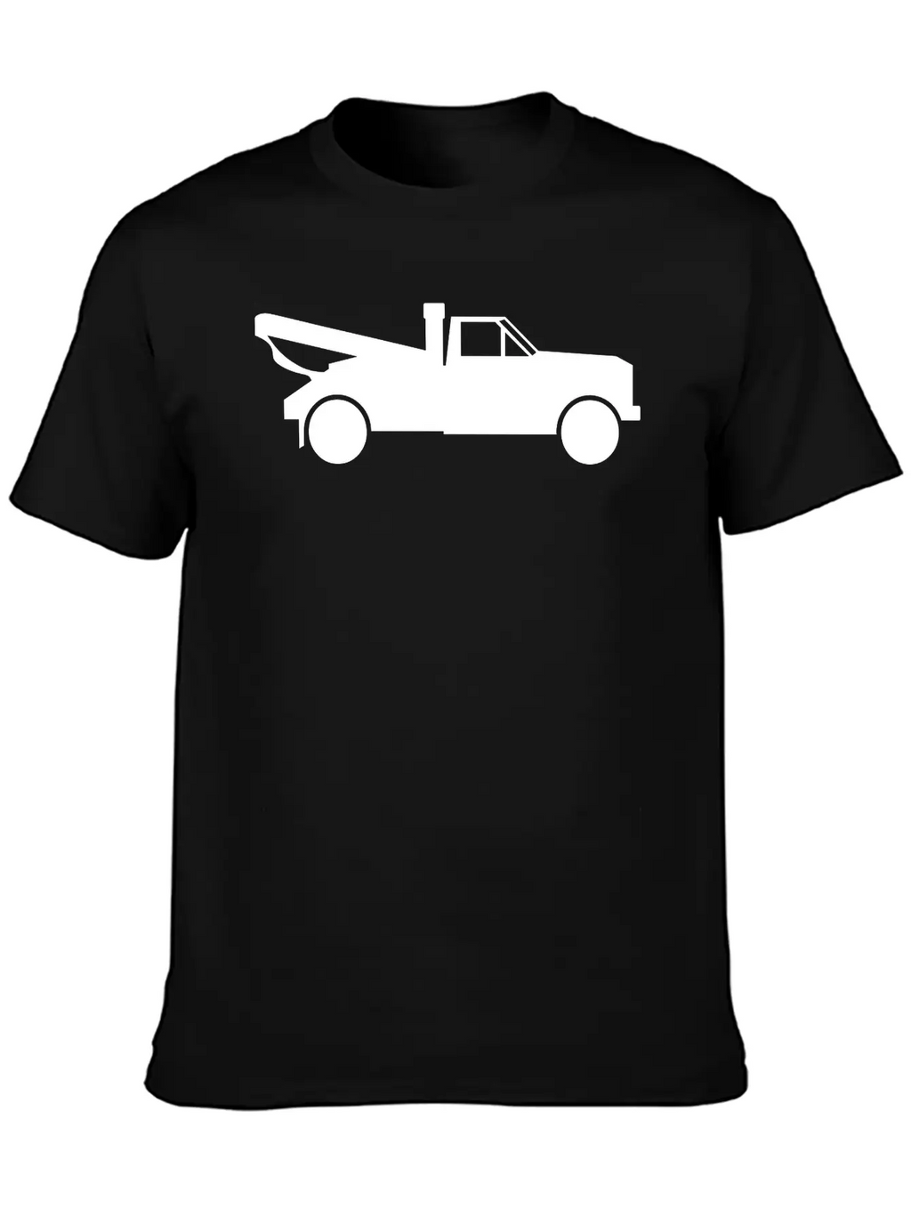 Tow Truck With A Crane Classic Cotton Tee – Unisex Comfort For Any Season