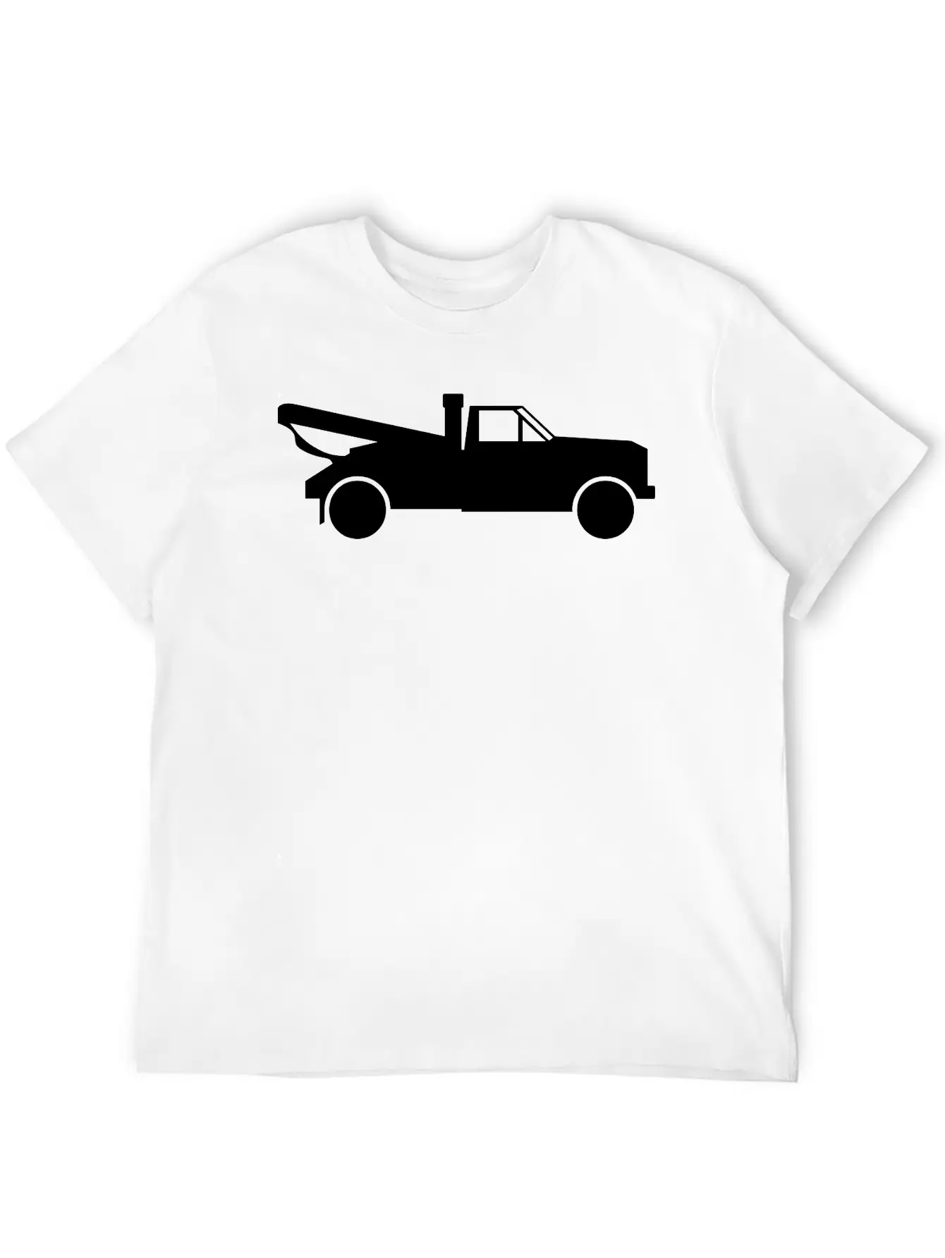 Tow Truck With A Crane Classic Cotton Tee – Unisex Comfort For Any Season