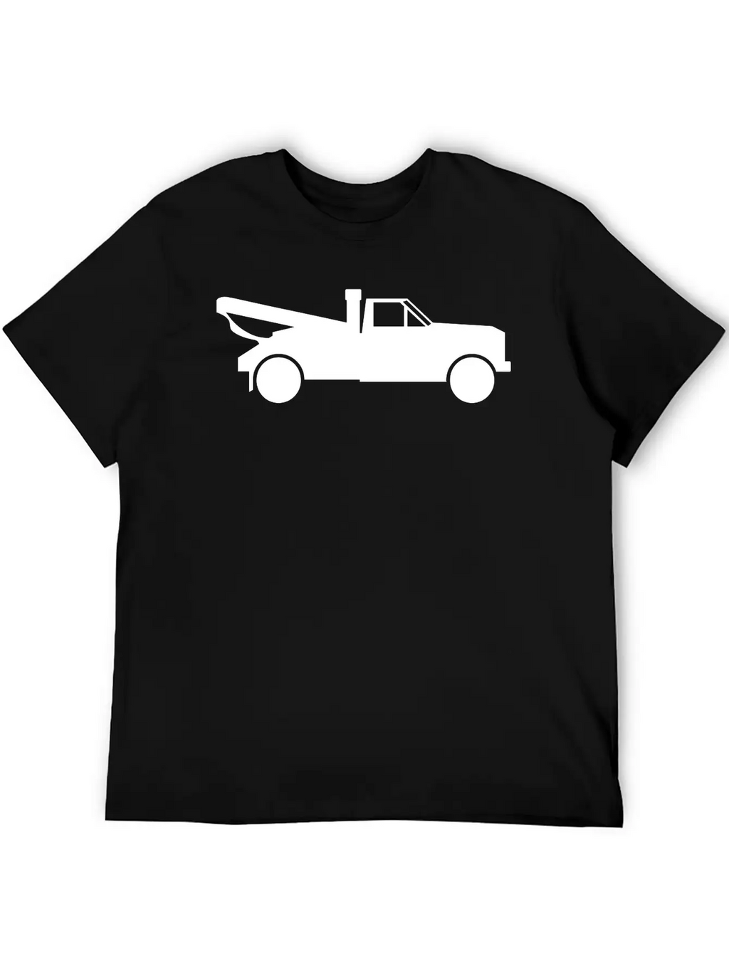 Tow Truck With A Crane Classic Cotton Tee – Unisex Comfort For Any Season