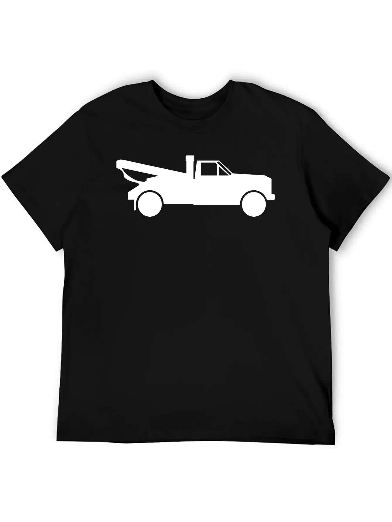 Tow Truck With A Crane Classic Cotton Tee – Unisex Comfort For Any Season