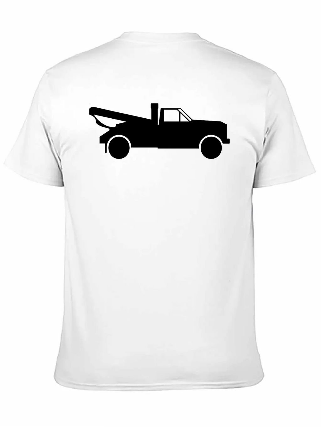 Tow Truck With A Crane Classic Cotton Tee – Unisex Comfort For Any Season