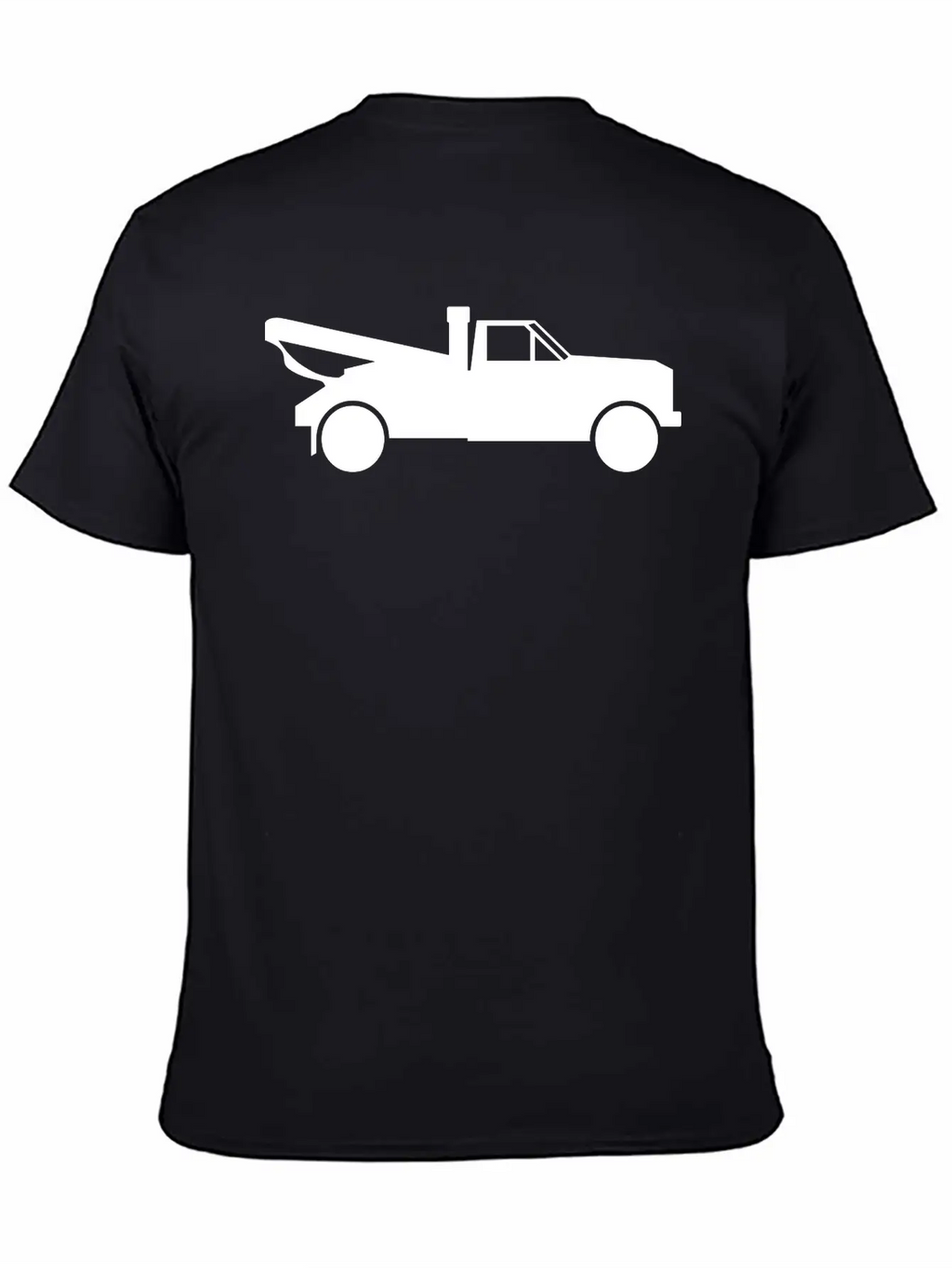 Tow Truck With A Crane Classic Cotton Tee – Unisex Comfort For Any Season