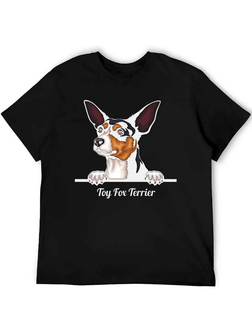 Toy Fox Terier Relaxed Everyday Tee – Lightweight And Durable Cotton
