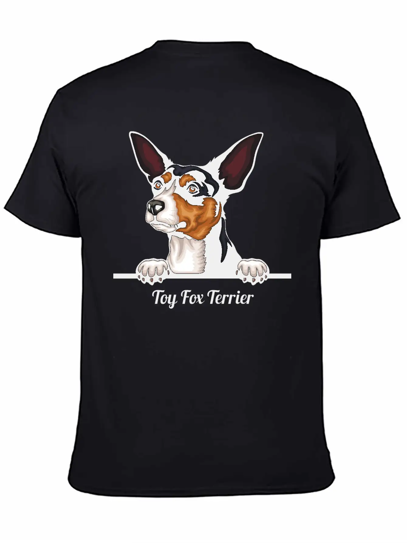 Toy Fox Terier Relaxed Everyday Tee – Lightweight And Durable Cotton