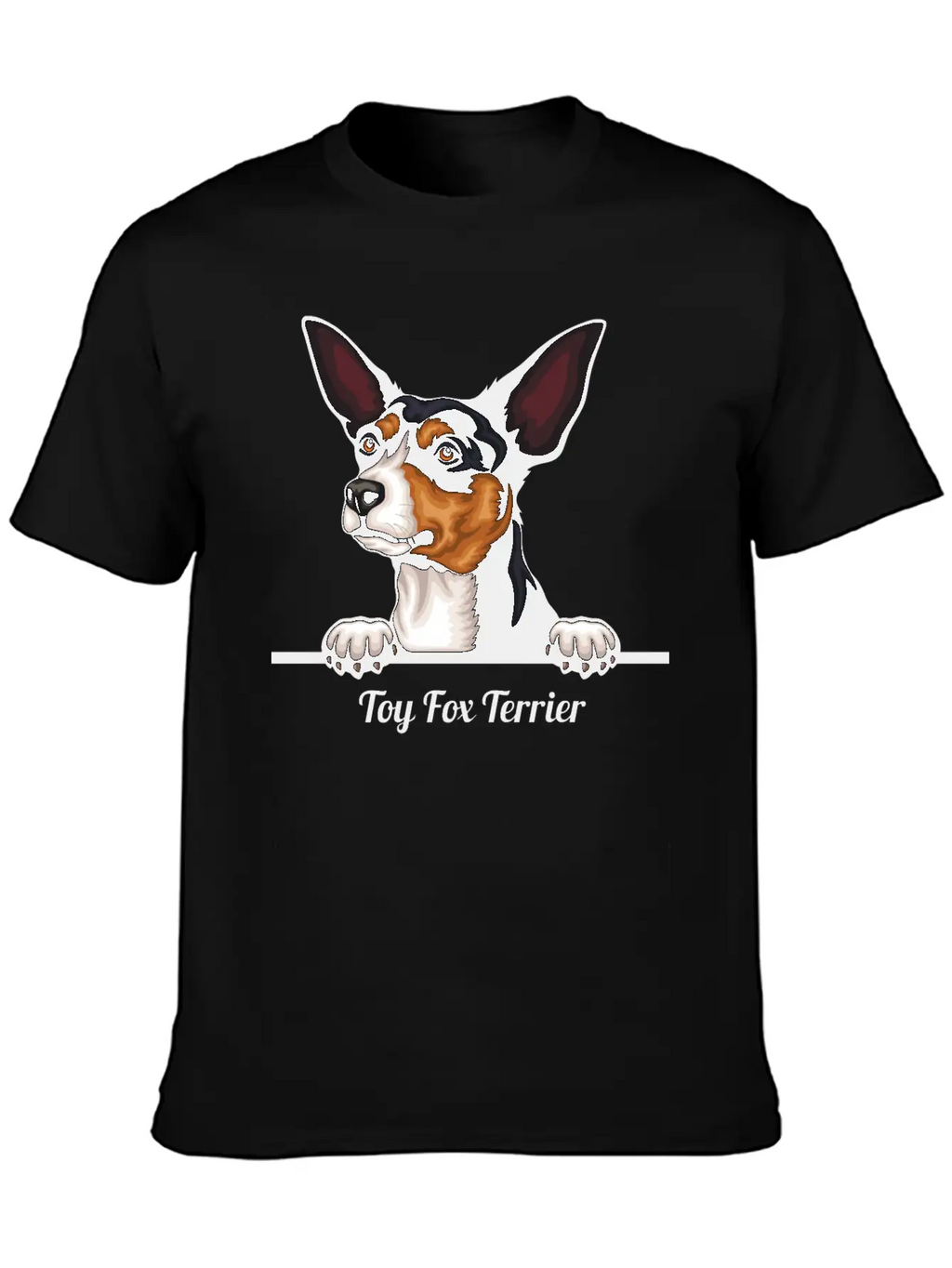 Toy Fox Terier Relaxed Everyday Tee – Lightweight And Durable Cotton