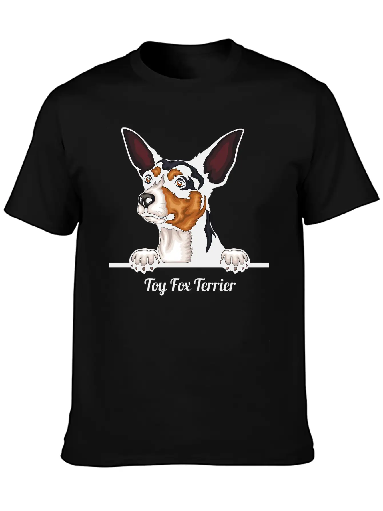 Toy Fox Terier Relaxed Everyday Tee – Lightweight And Durable Cotton
