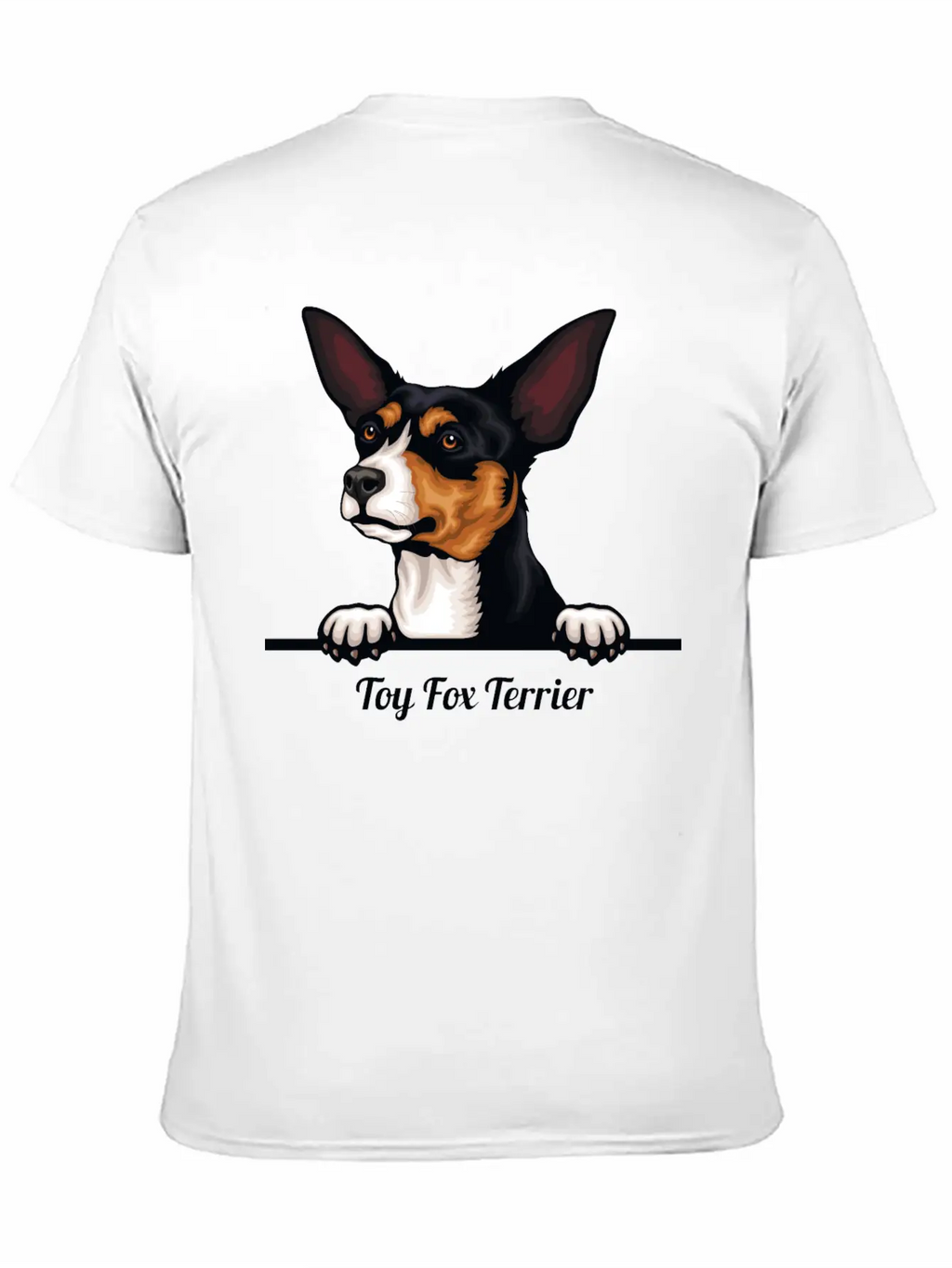 Toy Fox Terier Relaxed Everyday Tee – Lightweight And Durable Cotton