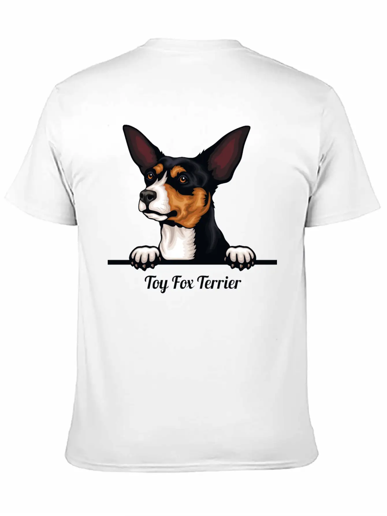Toy Fox Terier Relaxed Everyday Tee – Lightweight And Durable Cotton