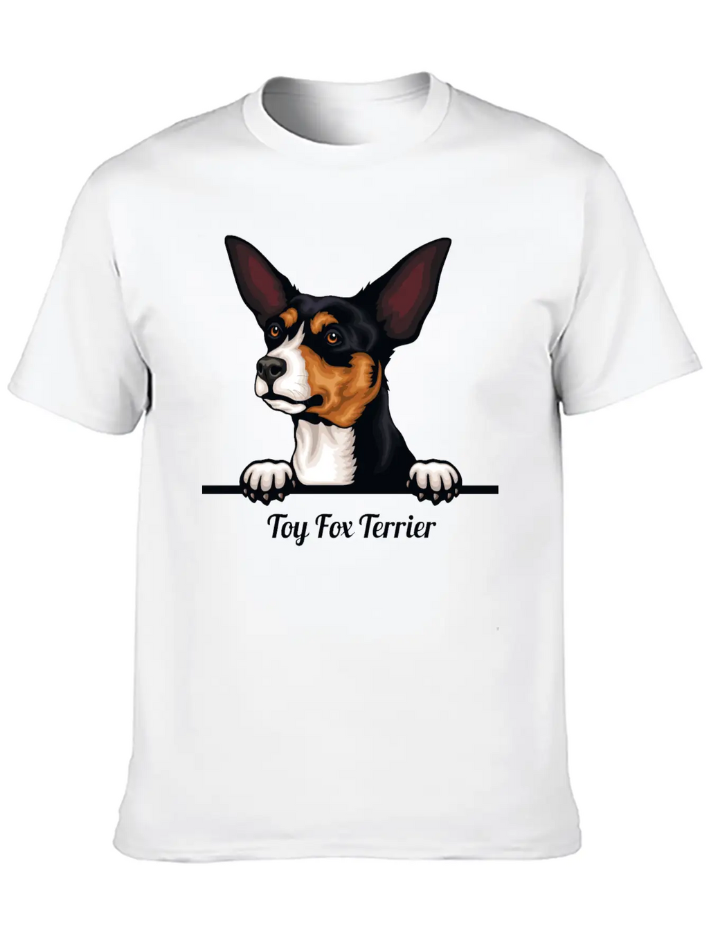 Toy Fox Terier Relaxed Everyday Tee – Lightweight And Durable Cotton