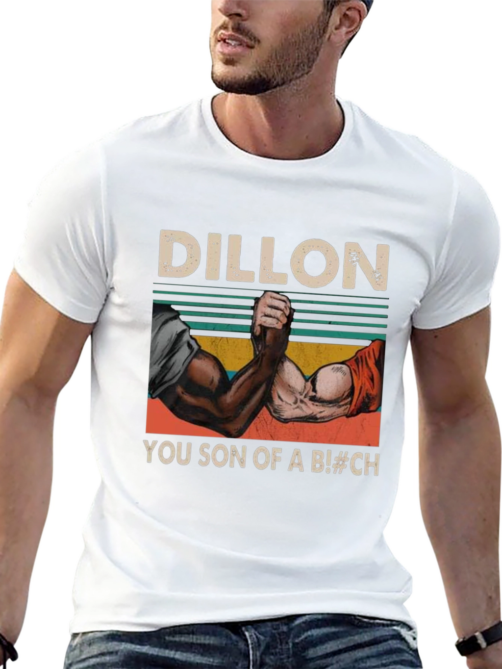 Dillon You Son of a B!#CH Arm Wrestling T-Shirt