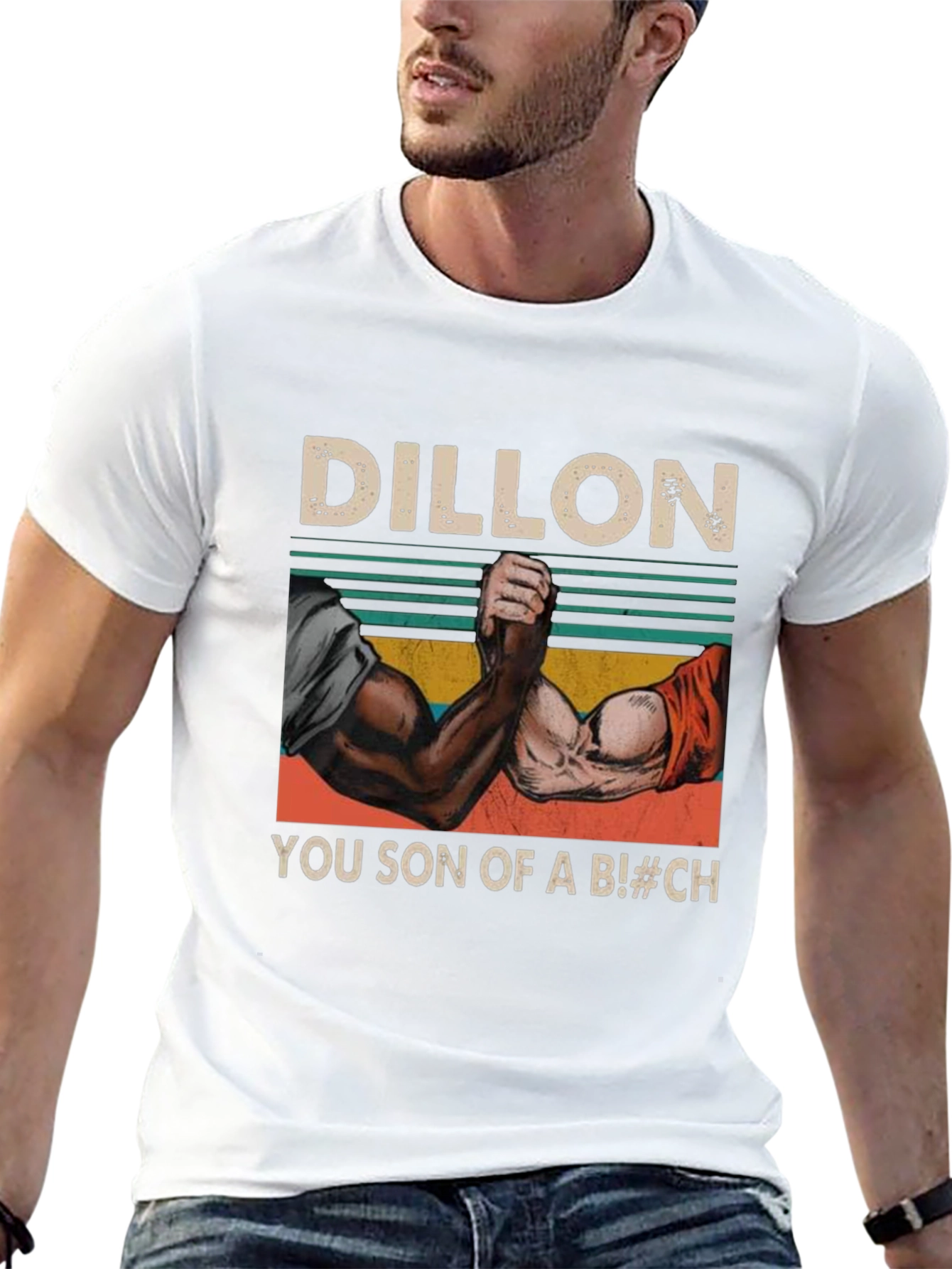 Dillon You Son of a B!#CH Arm Wrestling T-Shirt