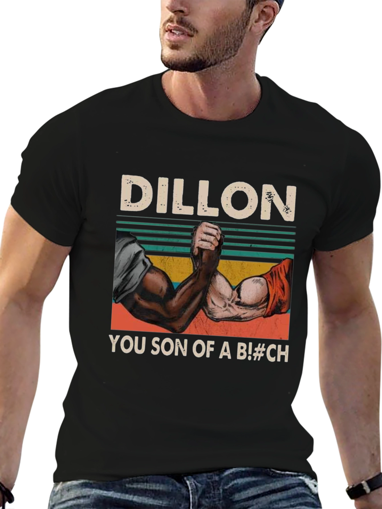 Dillon You Son of a B!#CH Arm Wrestling T-Shirt