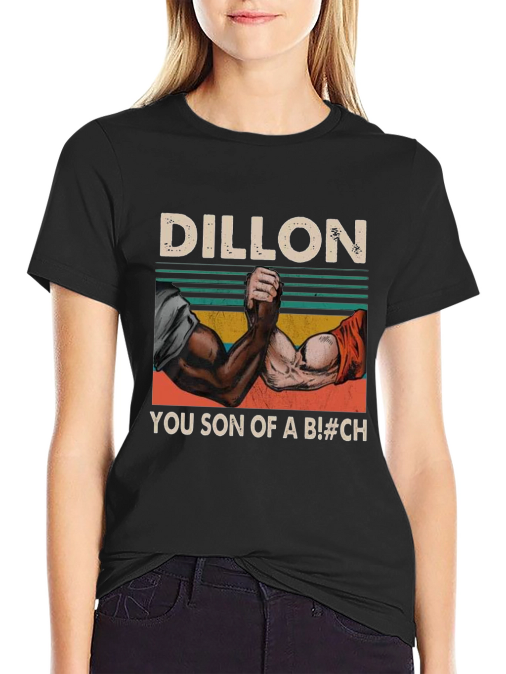 Dillon You Son of a B!#CH Arm Wrestling T-Shirt