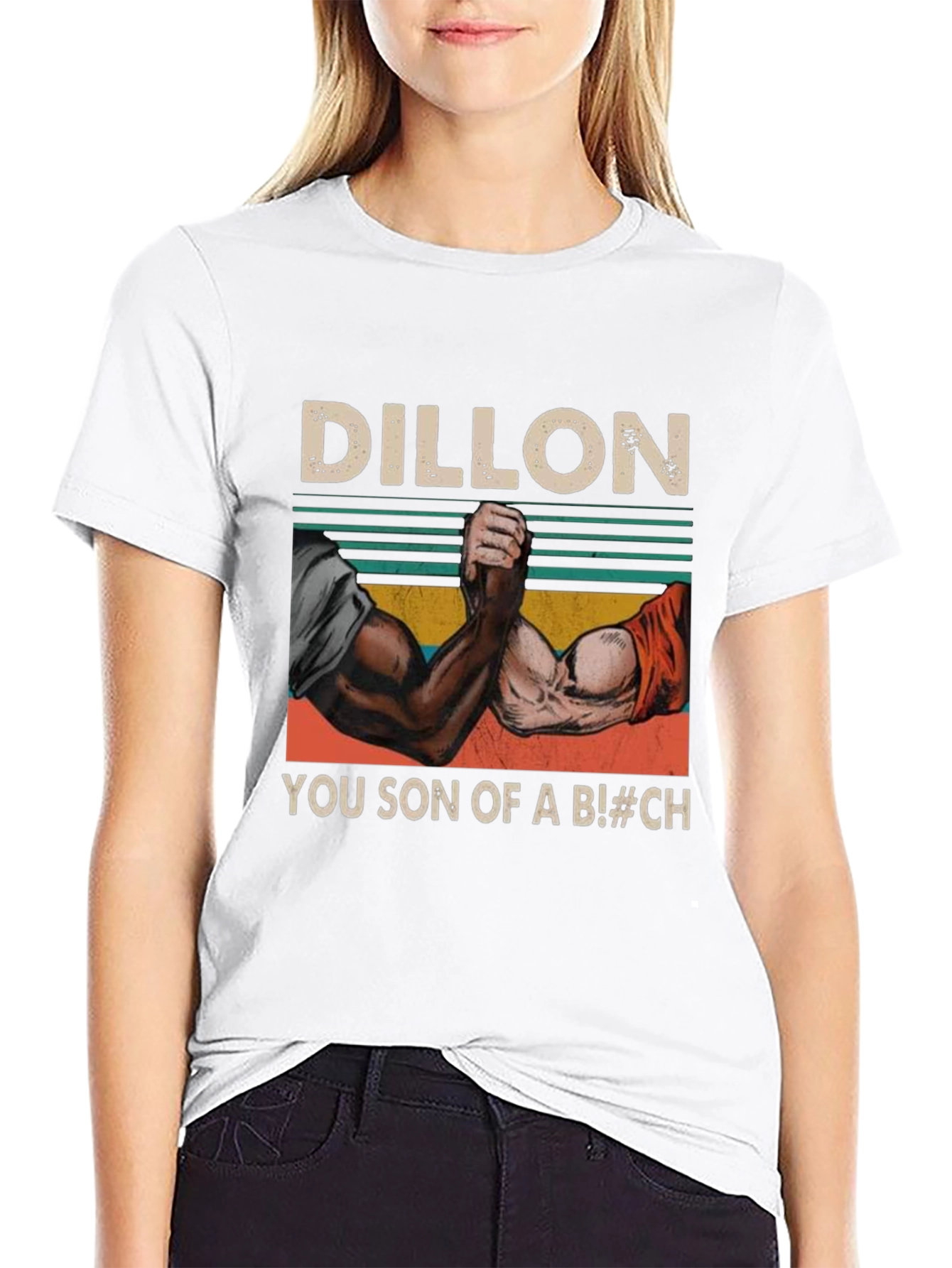 Dillon You Son of a B!#CH Arm Wrestling T-Shirt