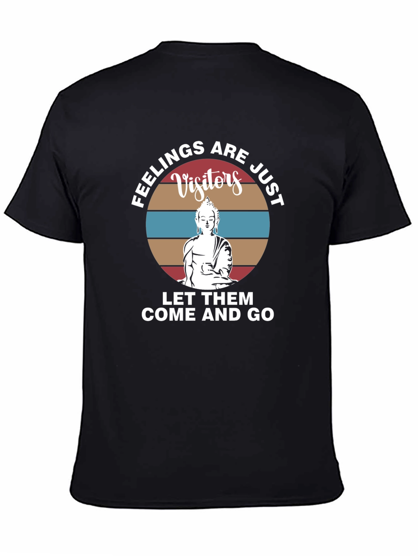Feelings are Visitors Graphic Tee - Comfort & Style