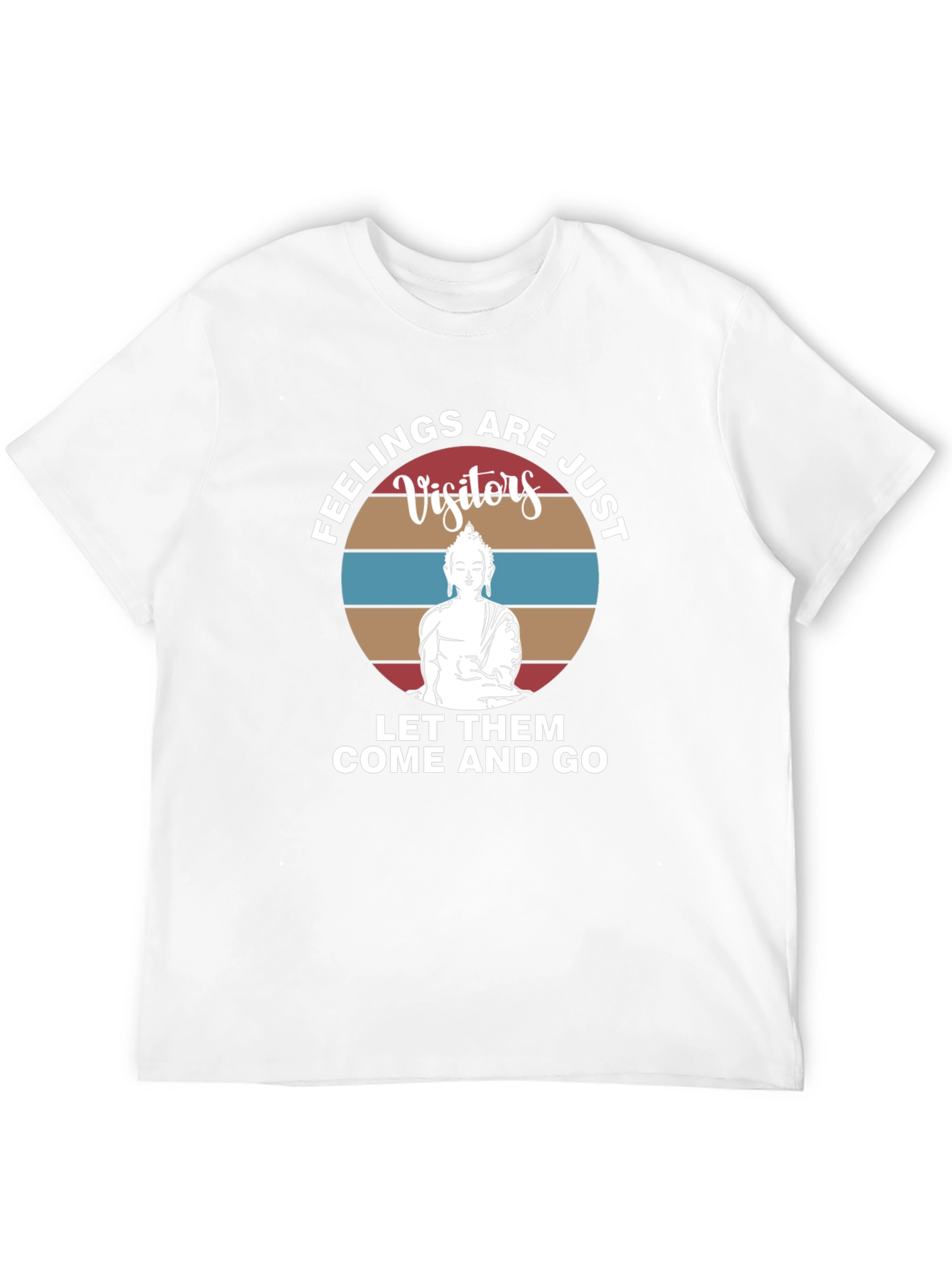 Feelings are Visitors Graphic Tee - Comfort & Style