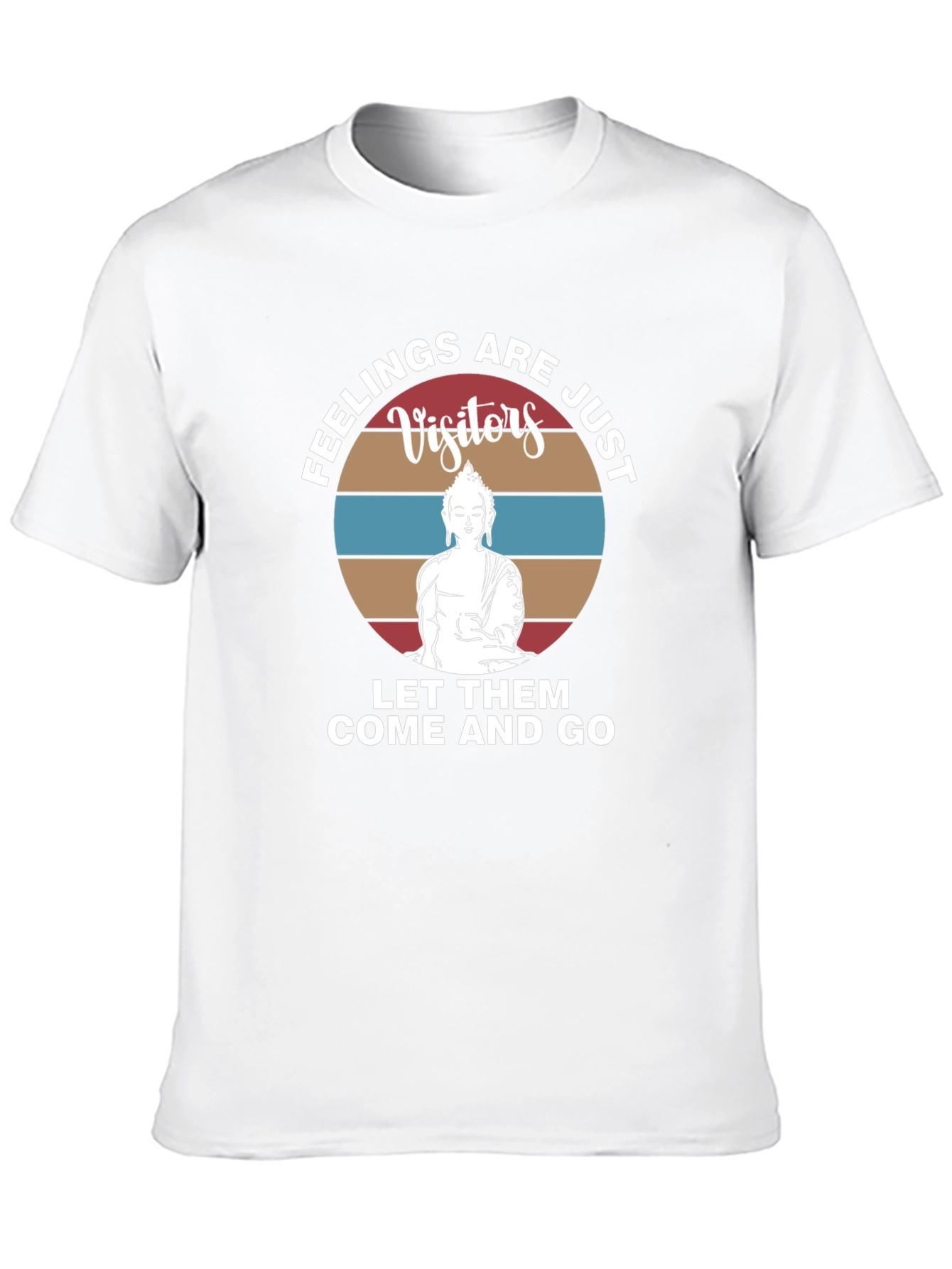 Feelings are Visitors Graphic Tee - Comfort & Style