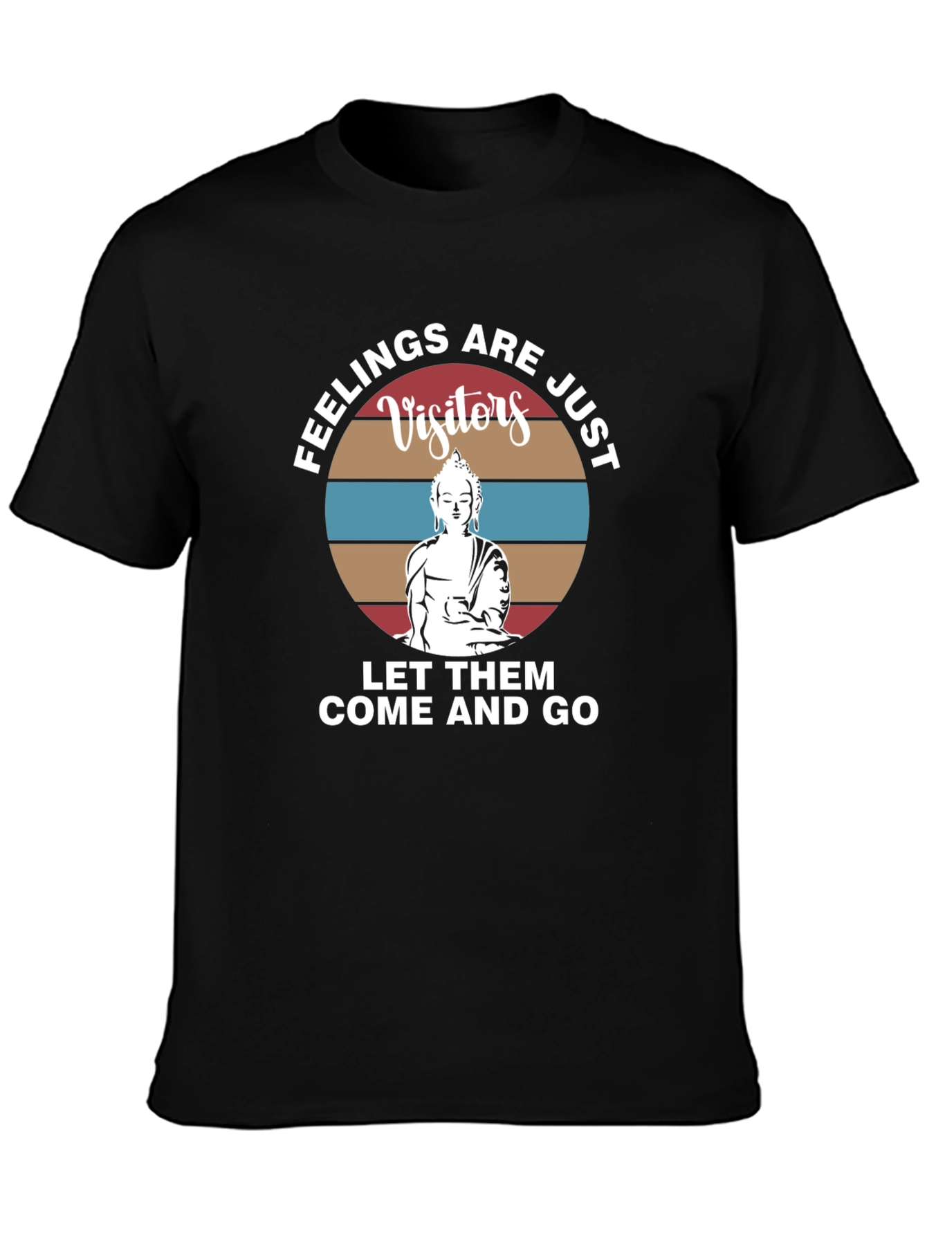 Feelings are Visitors Graphic Tee - Comfort & Style