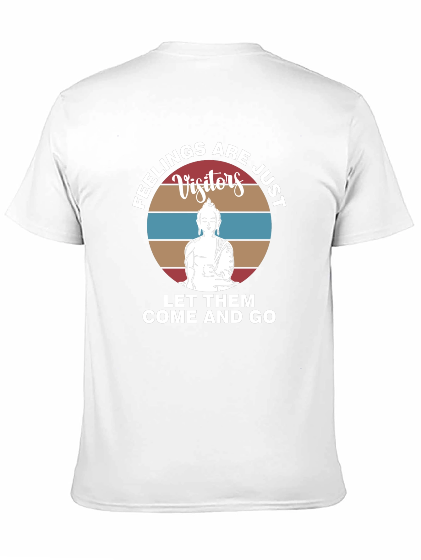 Feelings are Visitors Graphic Tee - Comfort & Style