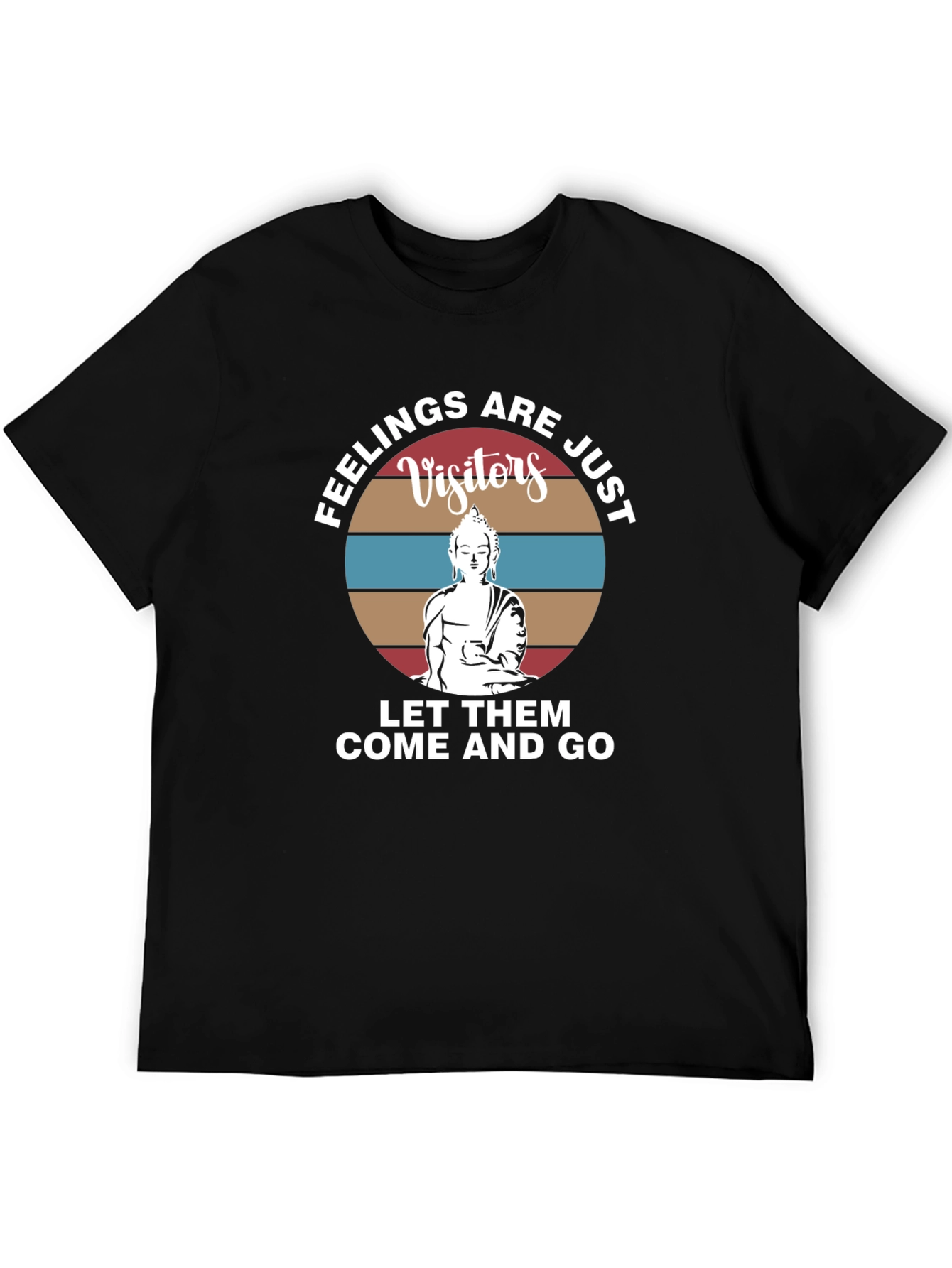 Feelings are Visitors Graphic Tee - Comfort & Style