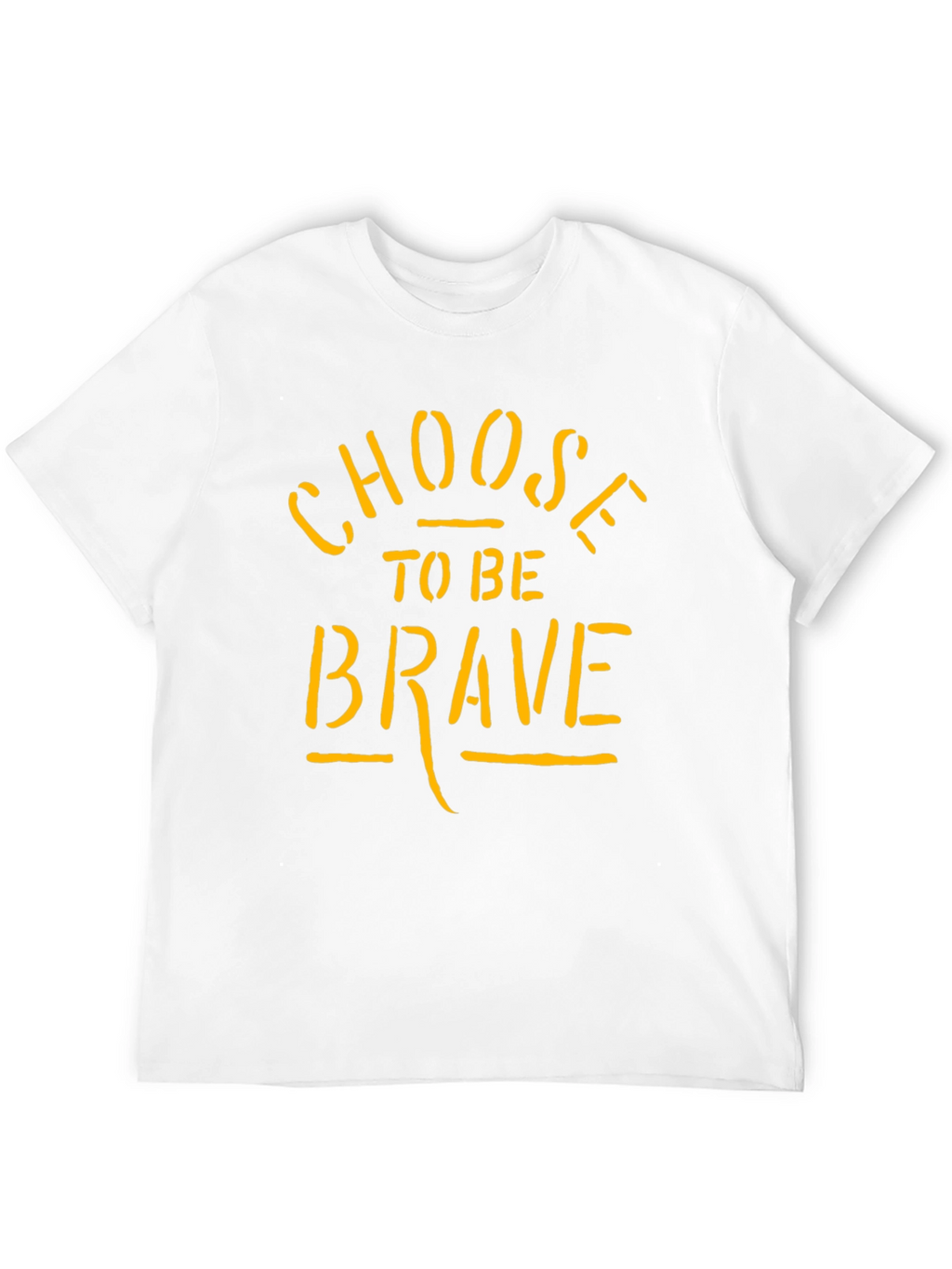 Choose to be Brave Graphic Tee - Black