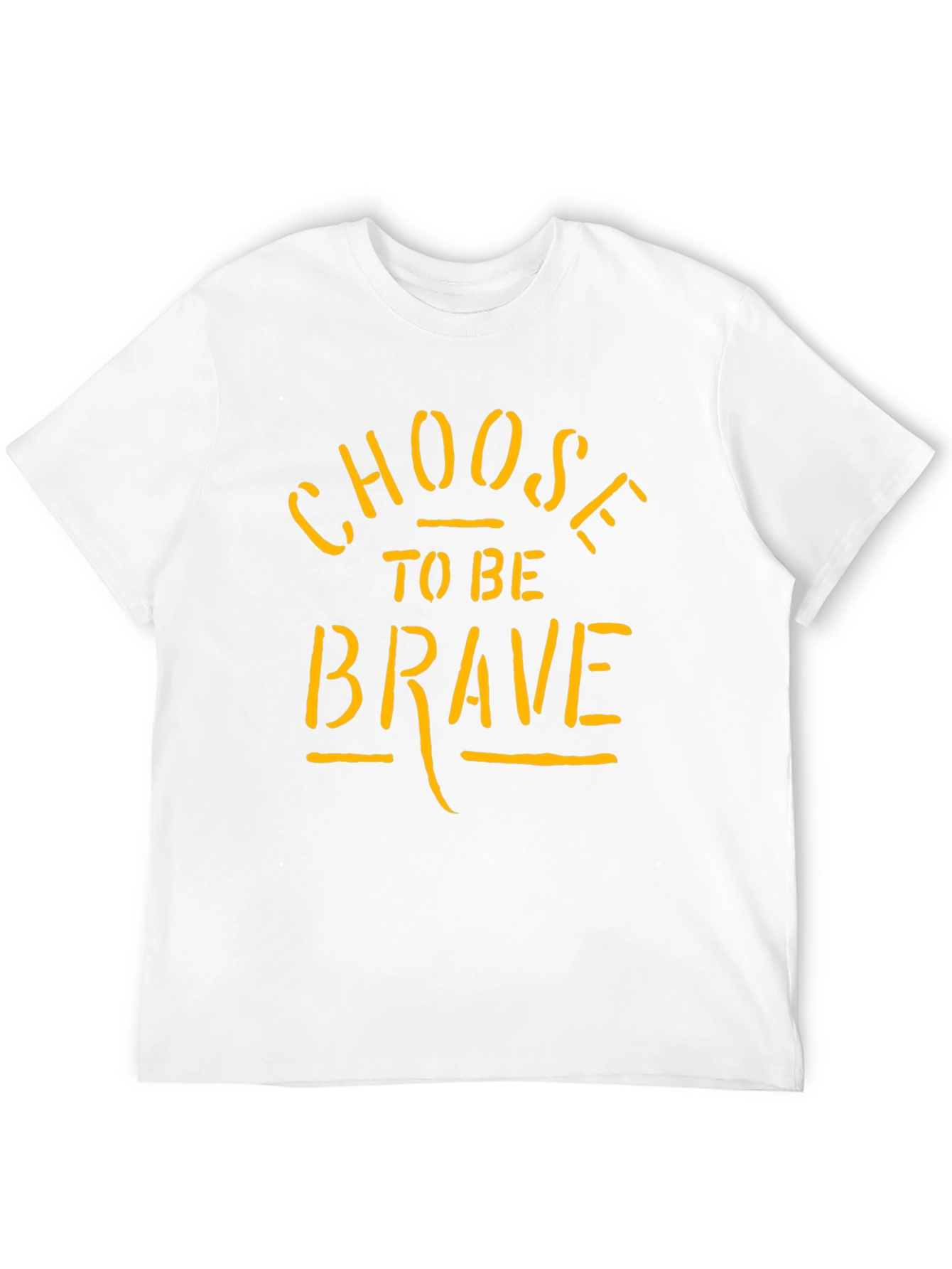 Choose to be Brave Graphic Tee - Black