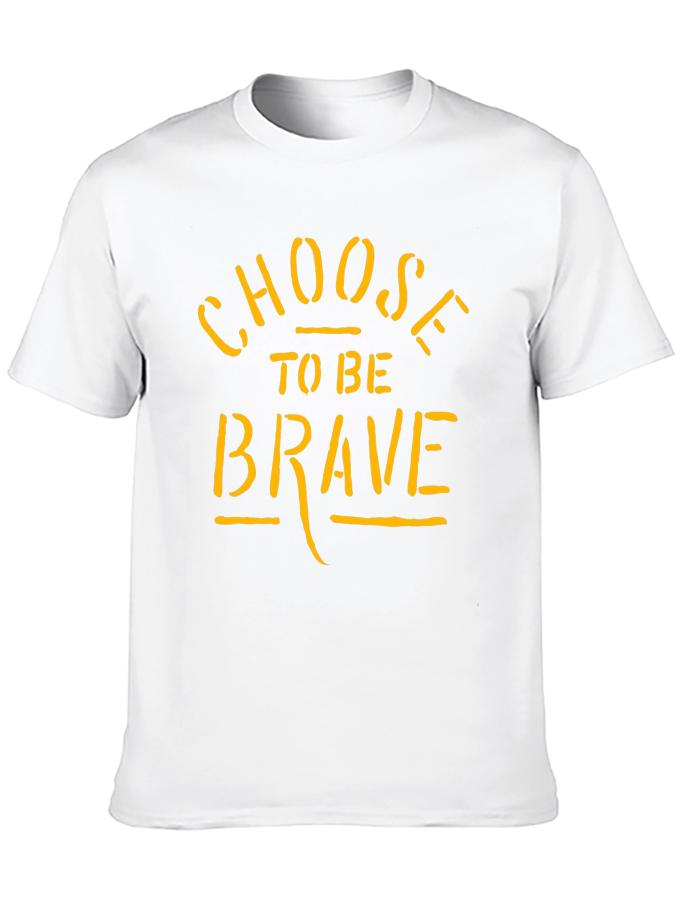 Choose to be Brave Graphic Tee - Black
