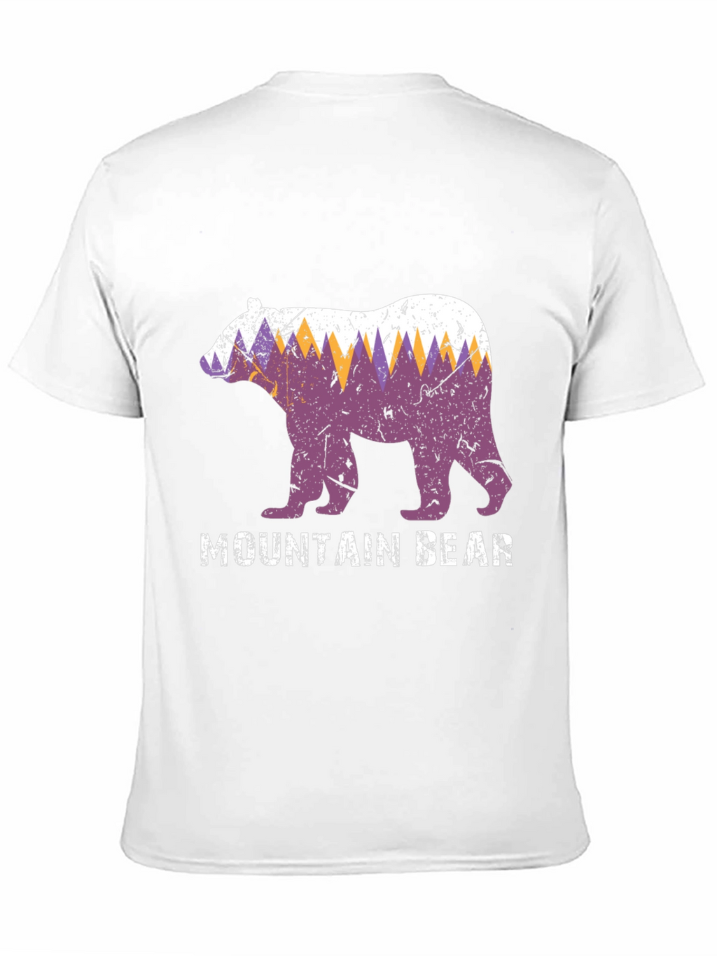 Mountain Bear Graphic Tee - Nature Lovers T-Shirt